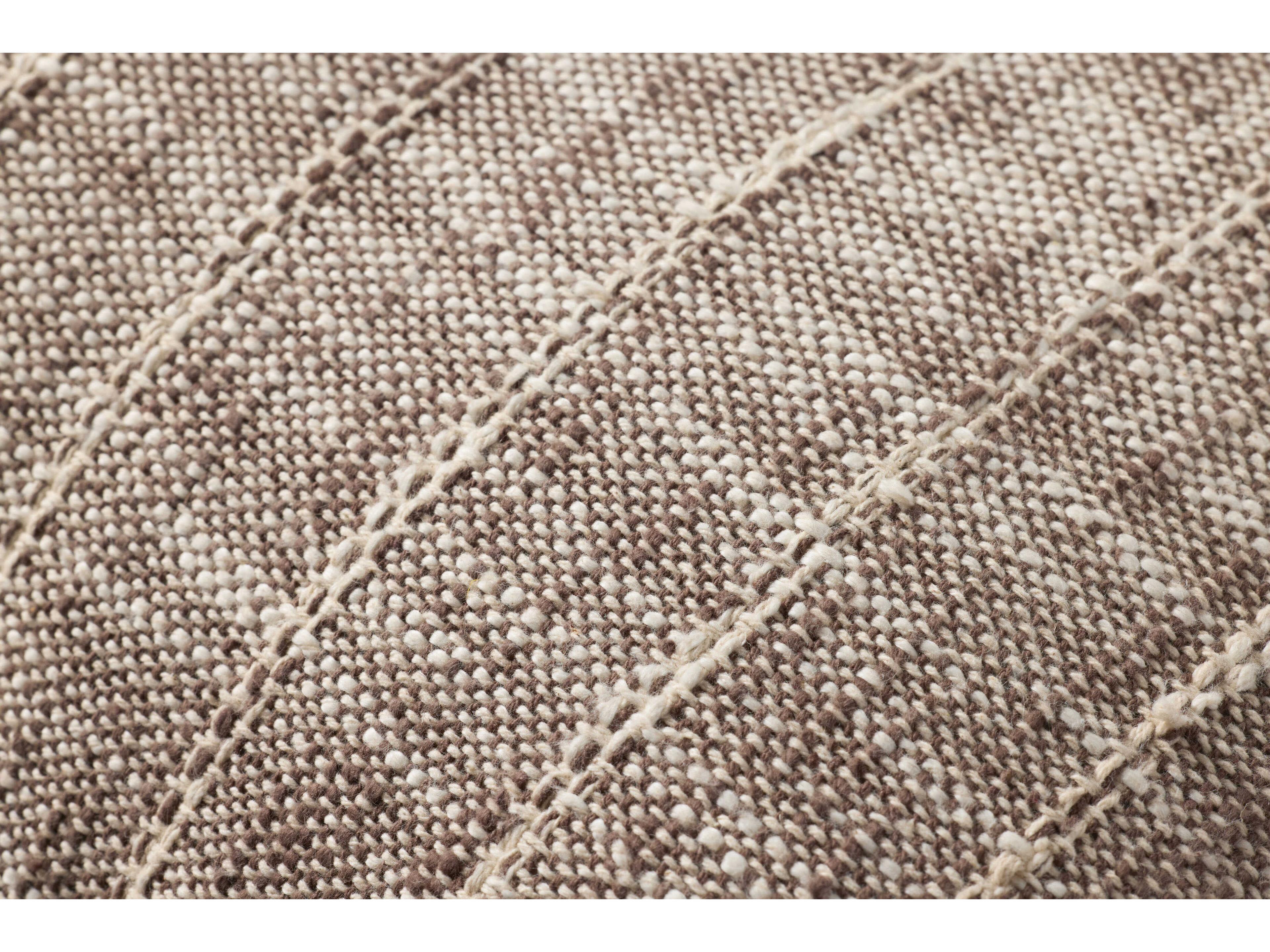 Loloi Rugs Brown Ivory 26" x 16" Pillow