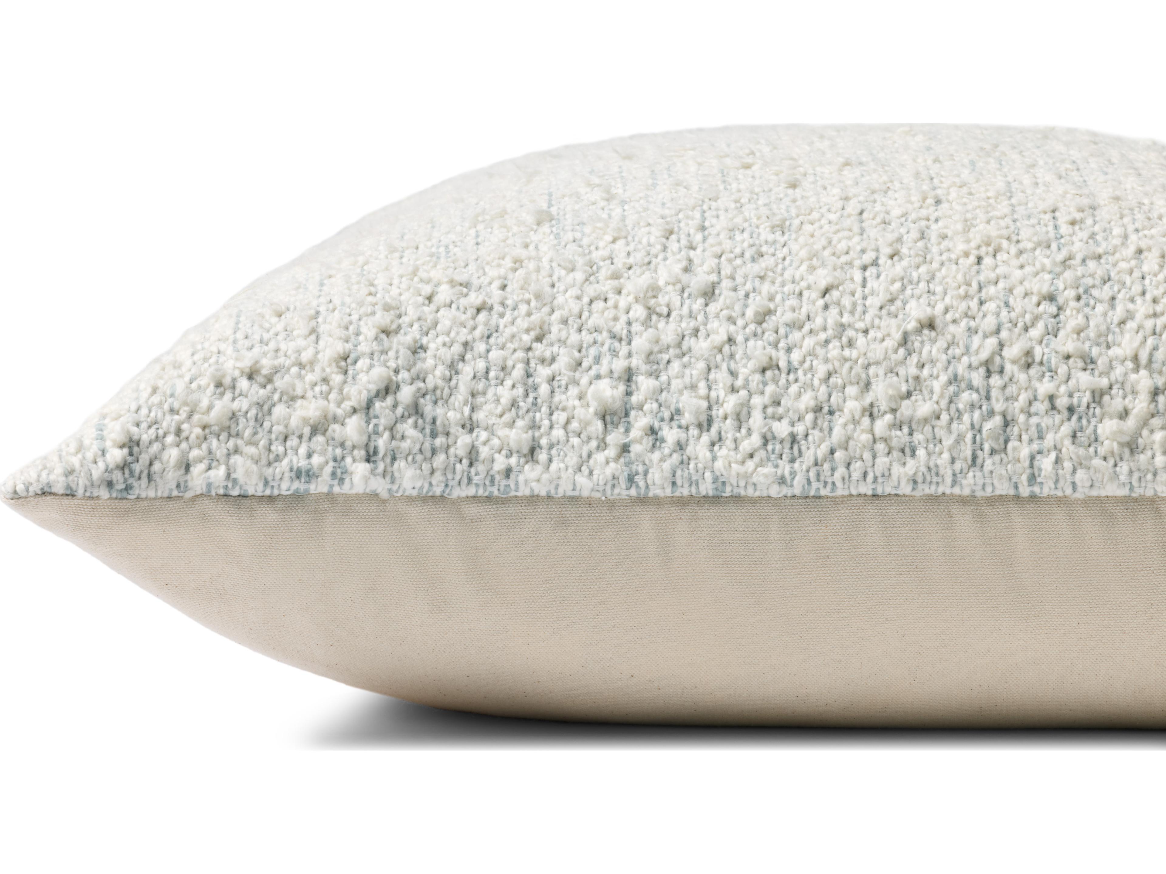 Loloi Rugs Ivory Blue Pillow