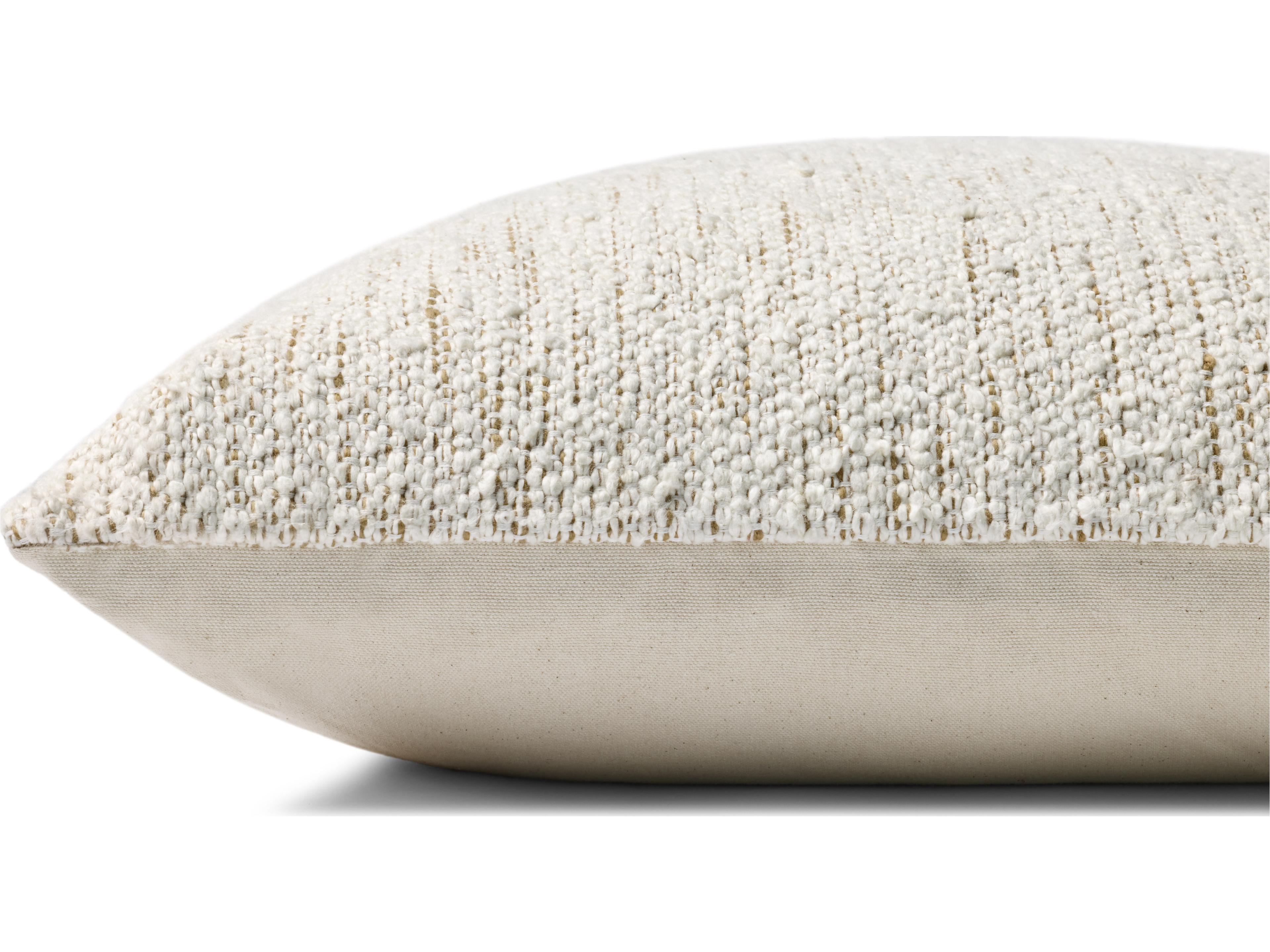 Loloi Rugs Ivory Gold Pillow