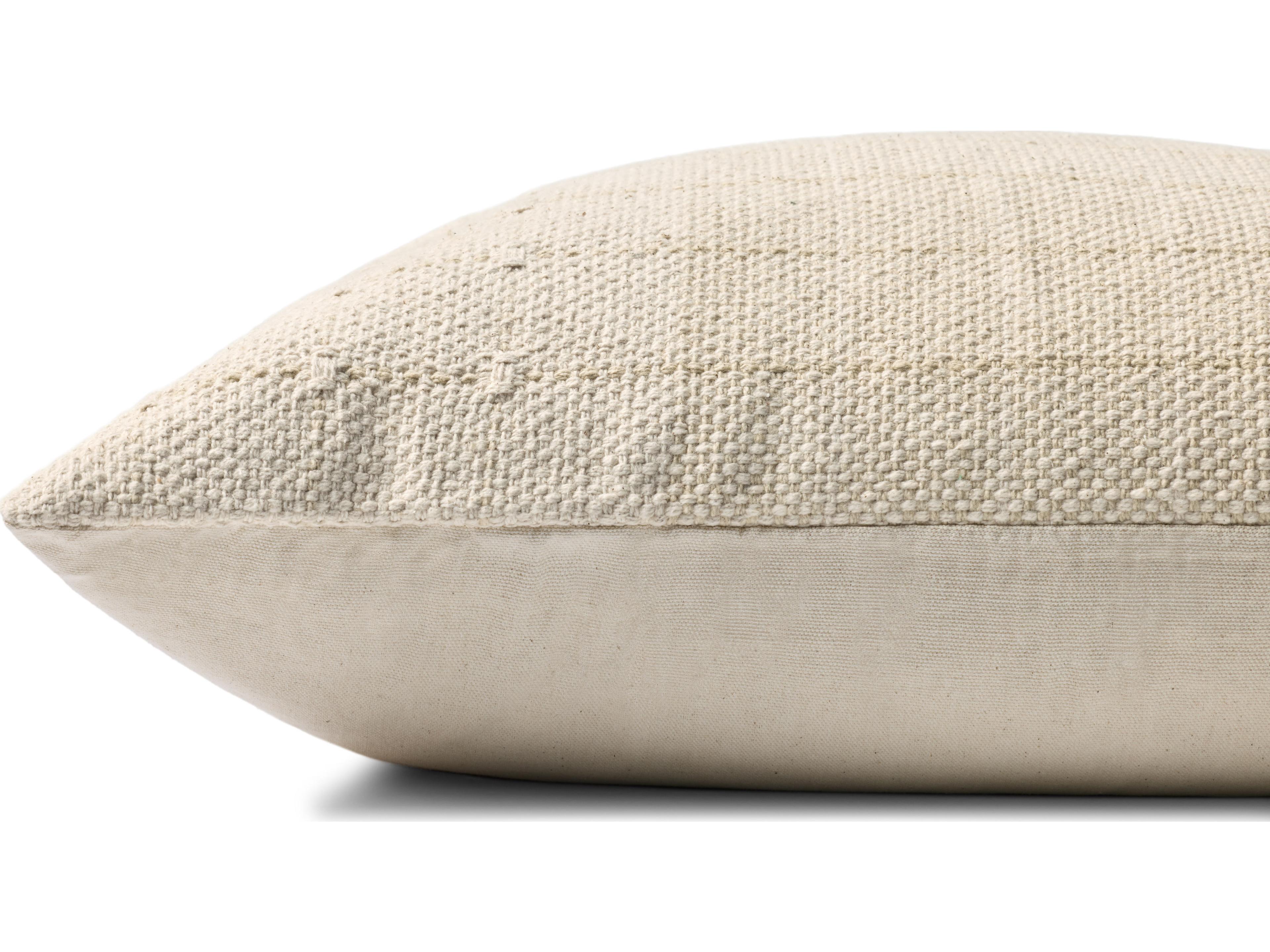 Loloi Rugs Beige Natural Pillow