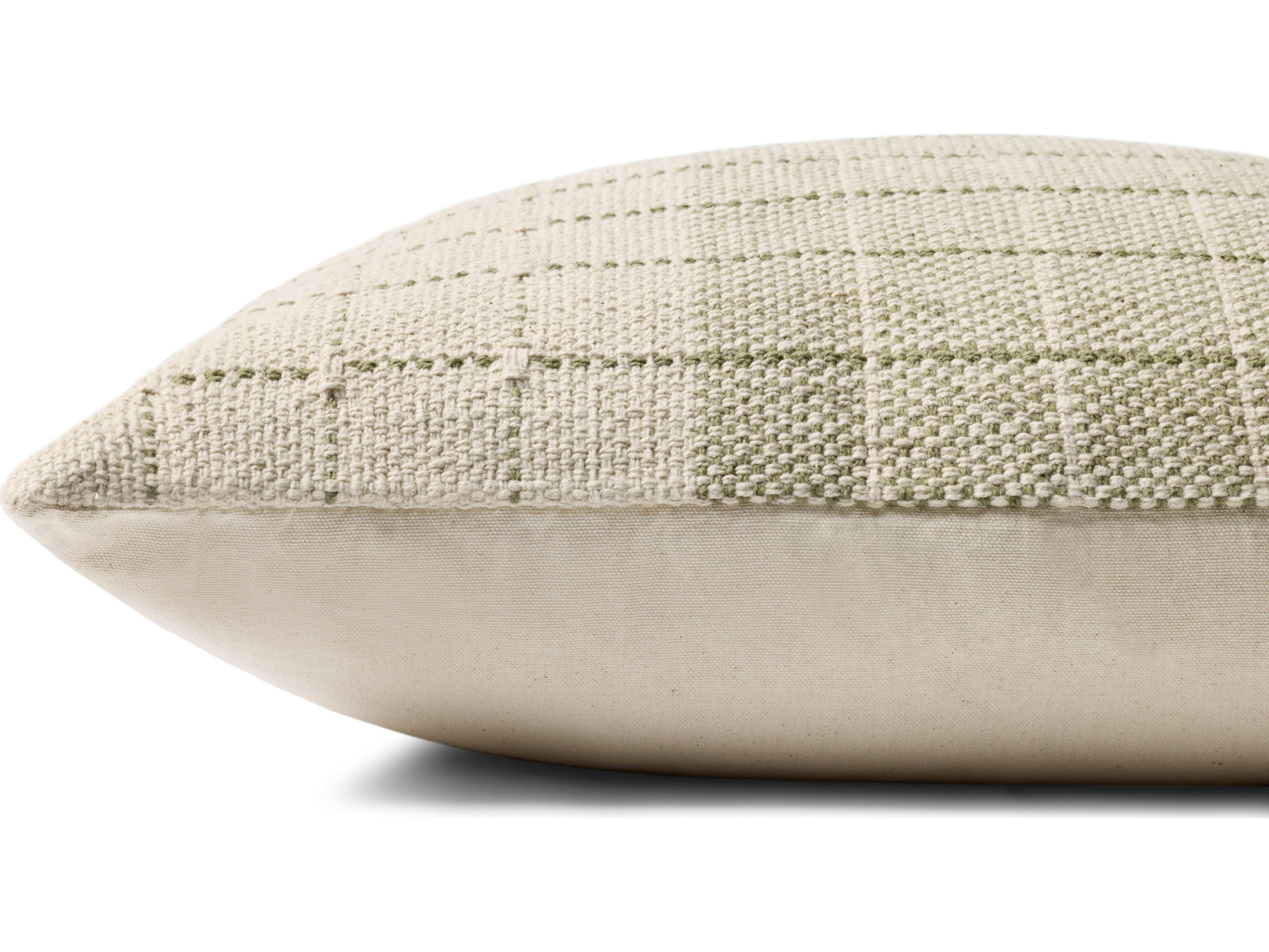 Loloi Rugs Green Natural Pillow