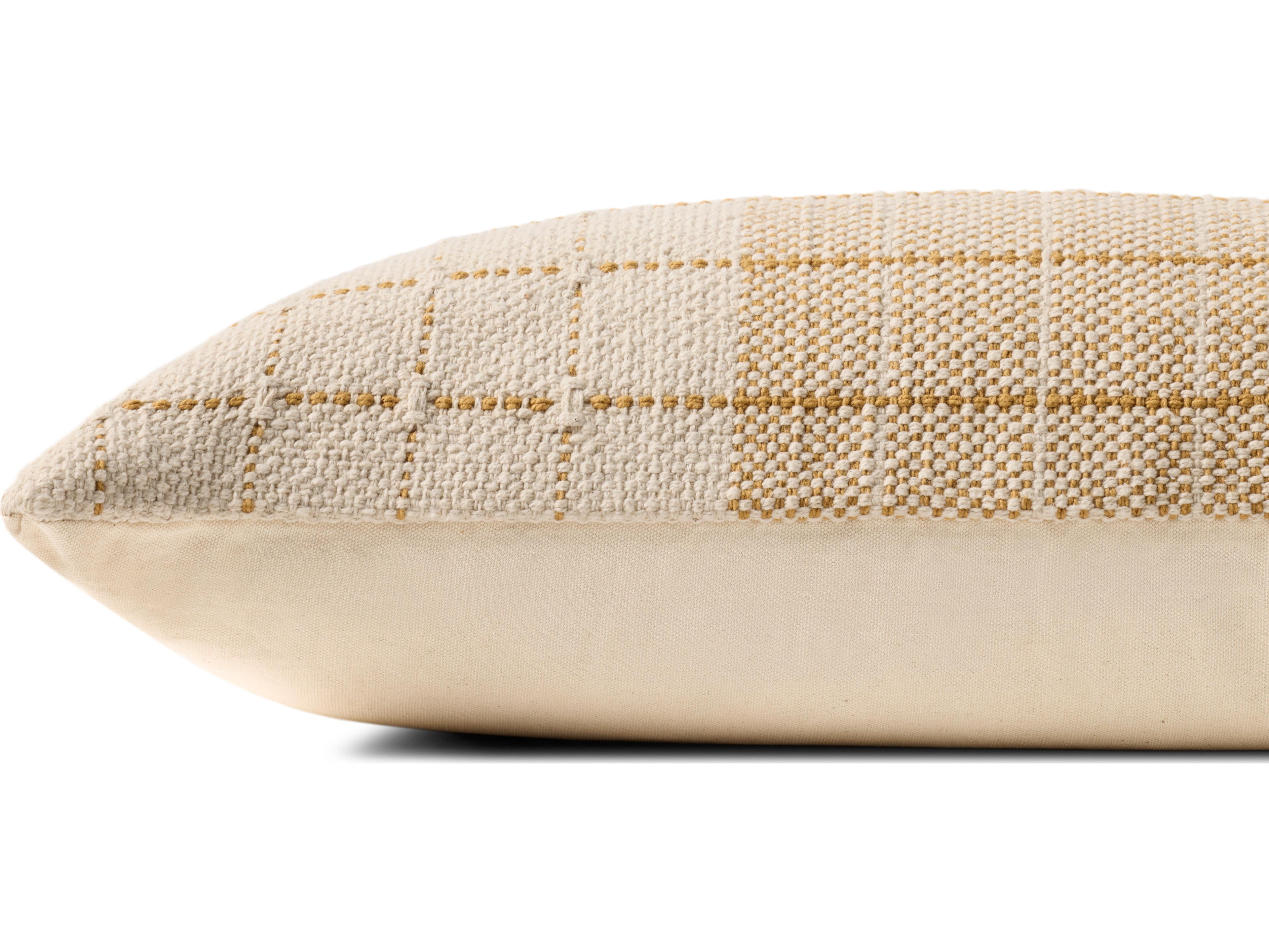 Loloi Rugs Natural Yellow Pillow