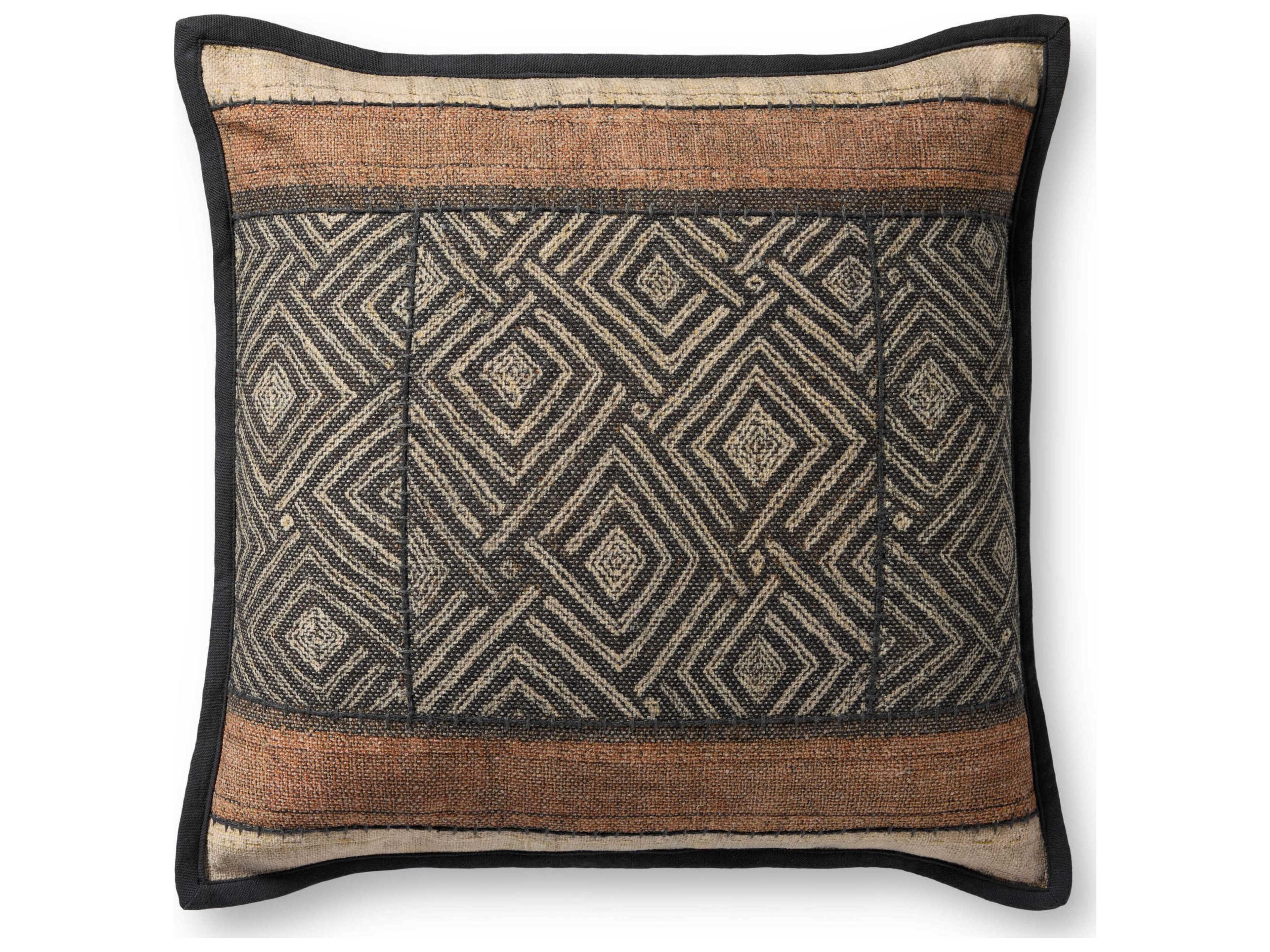 Multicolored 18" x 18" Pillow