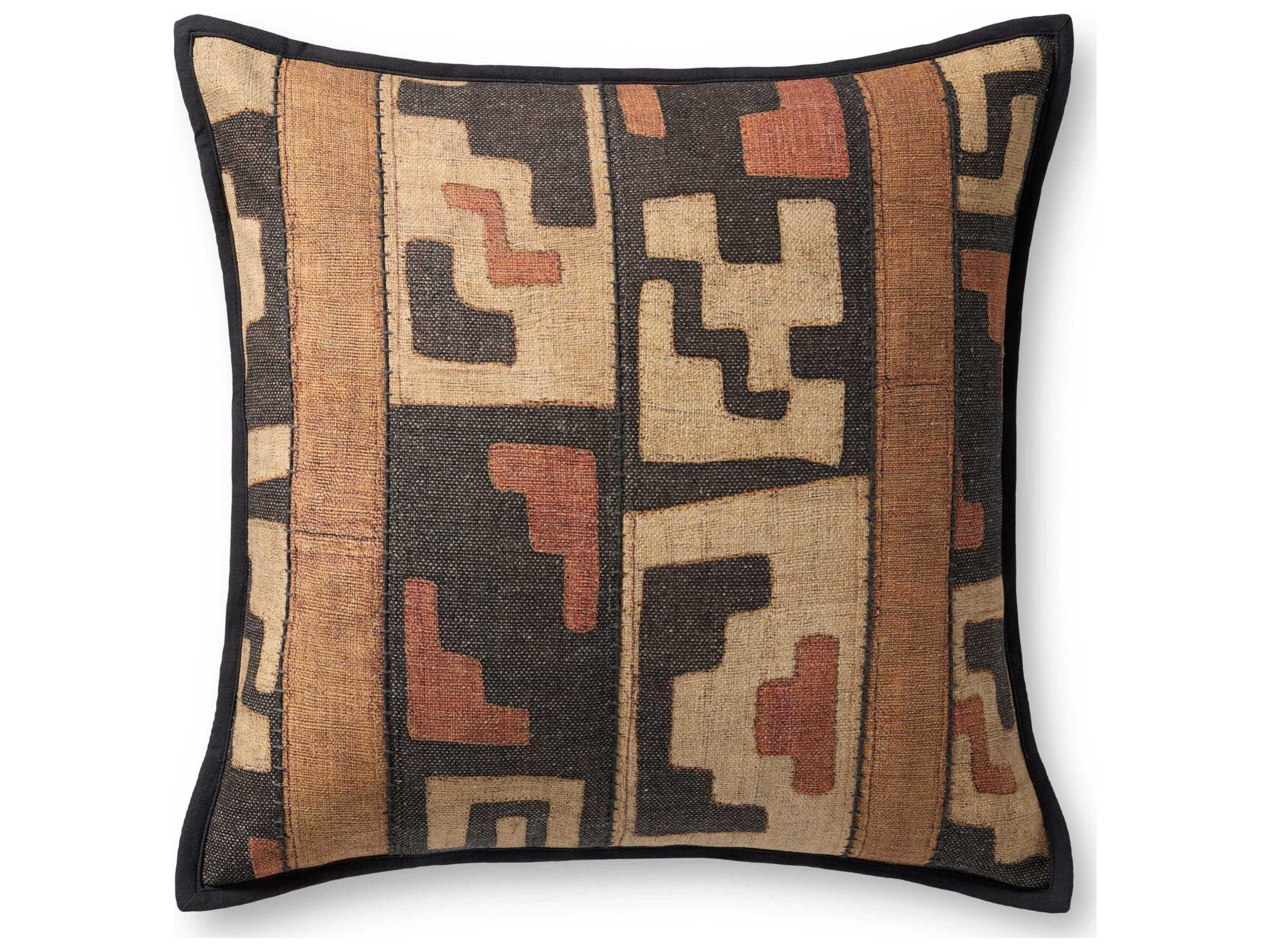 Multicolored 22" x 22" Pillow