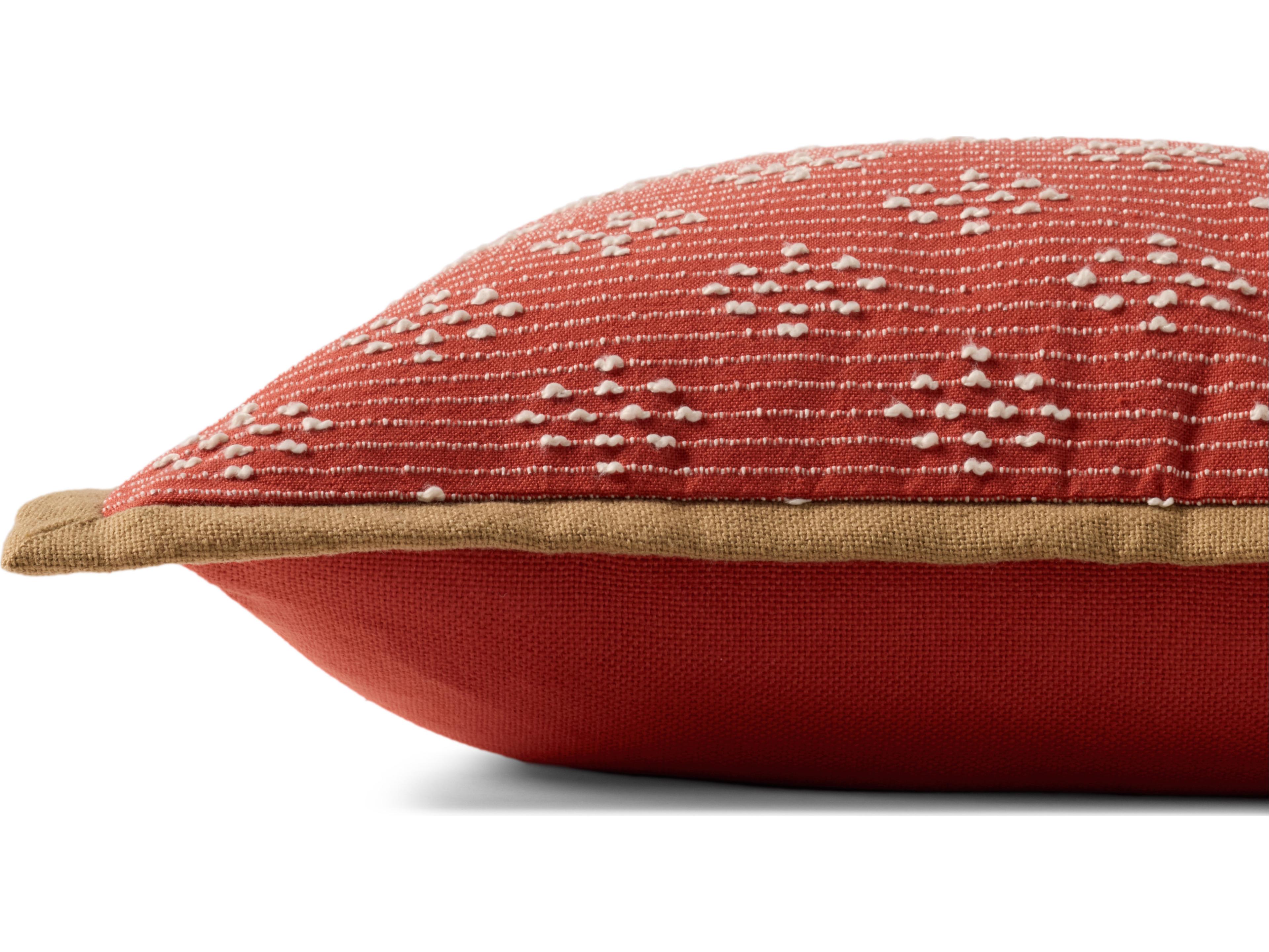 Loloi Rugs Red Pillow