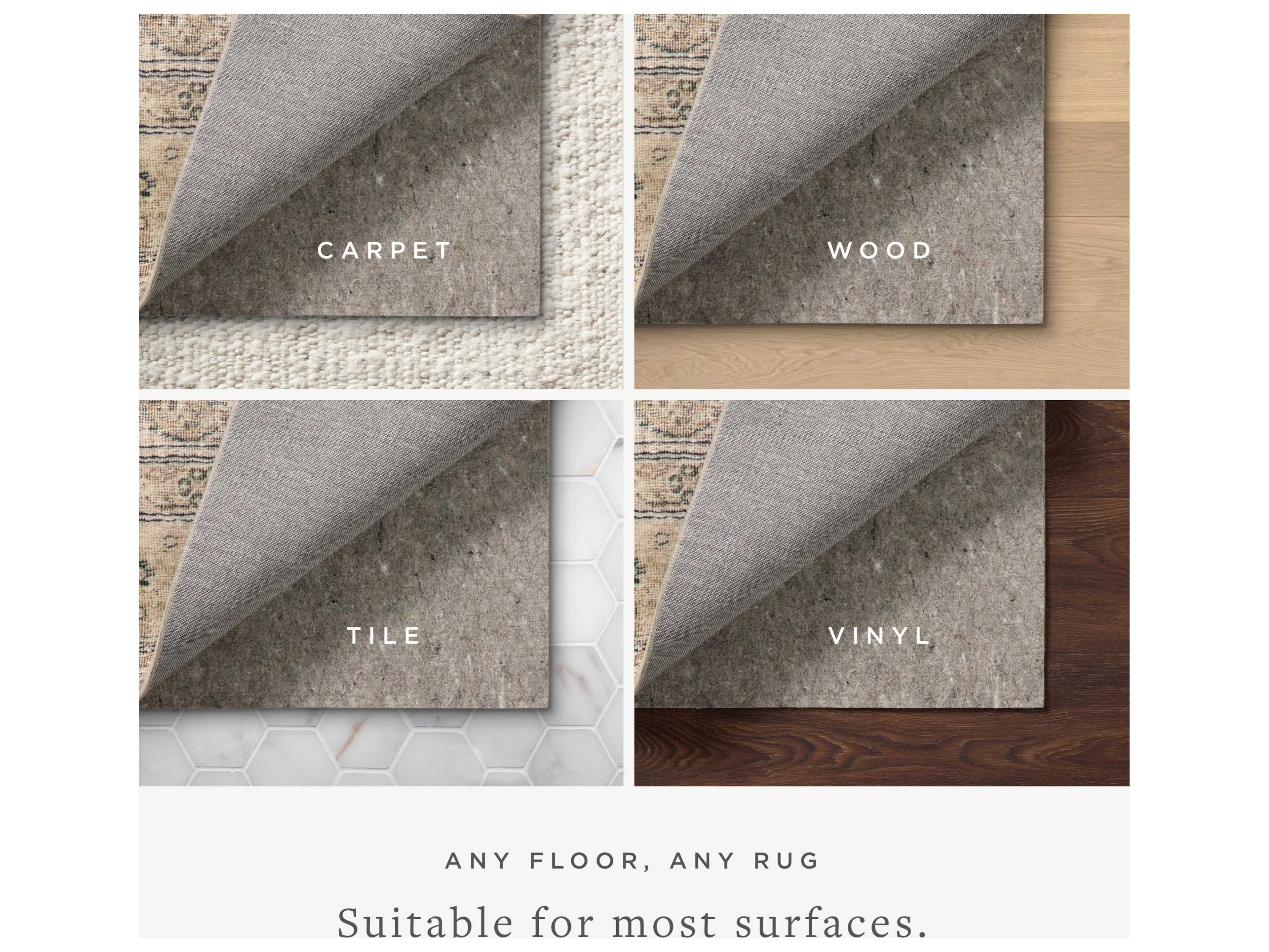 Loloi Rugs Grip All Surface Grey 4' x 6' Rug Pad