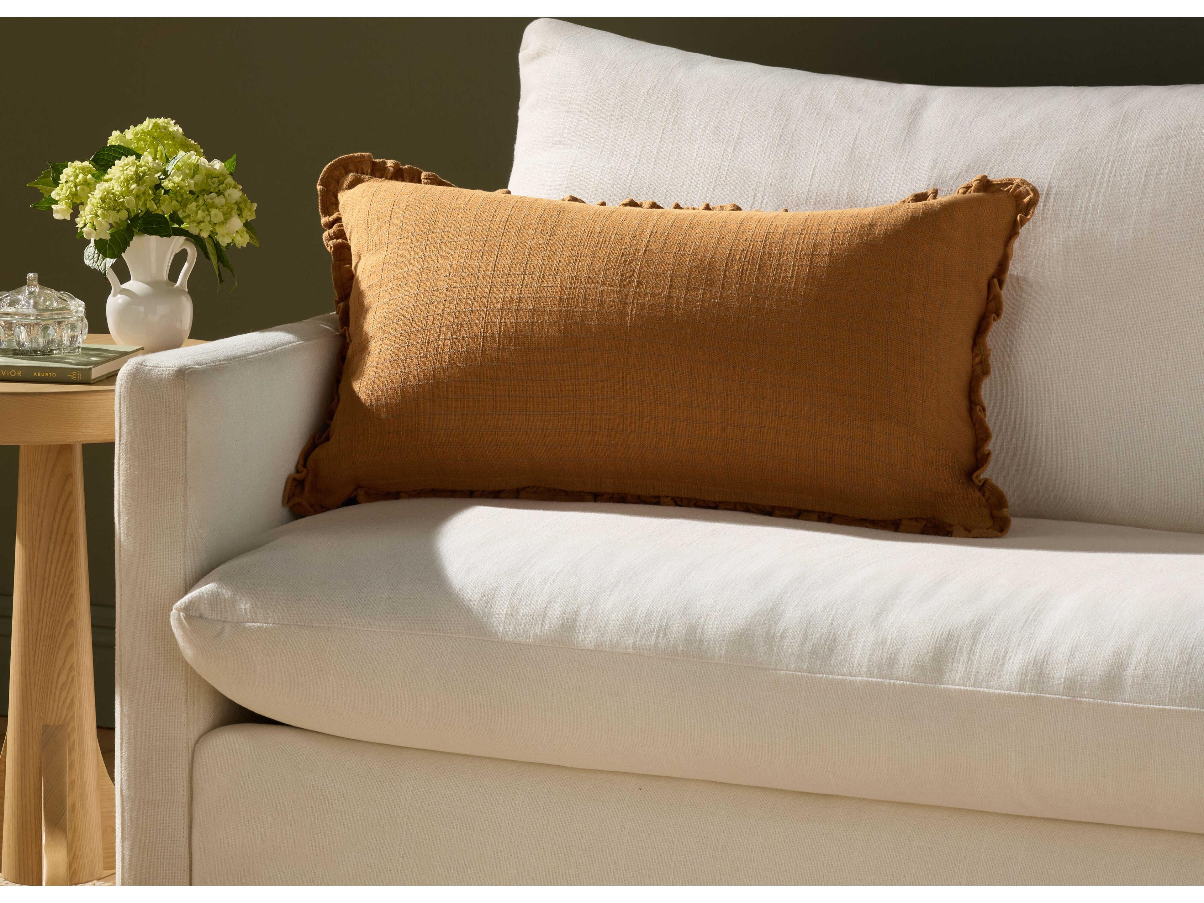 Loloi Rugs Chris Loves Julia Dinah Clay Pillow