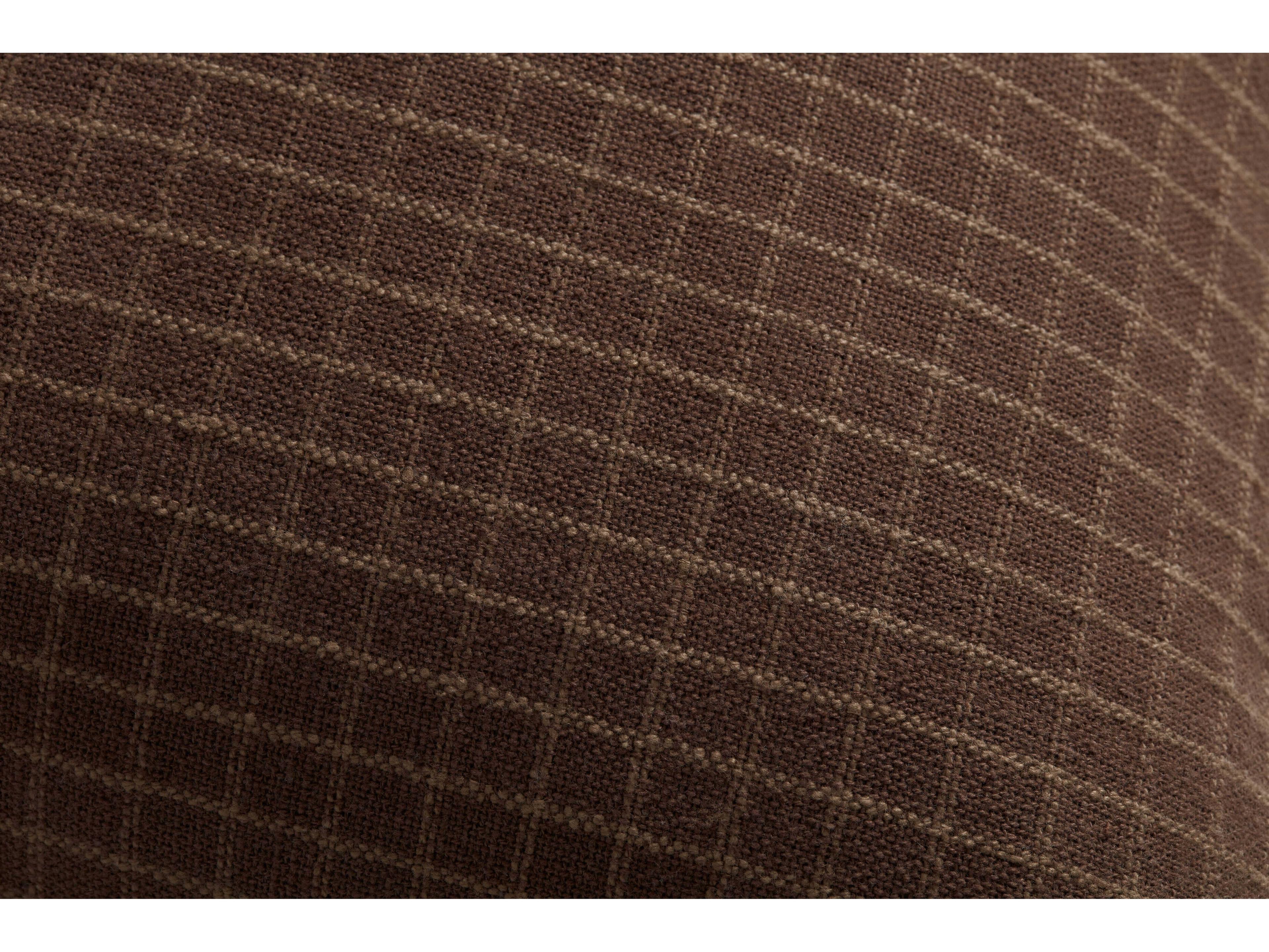 Loloi Rugs Chris Loves Julia Dinah Chocolate Latte Pillow