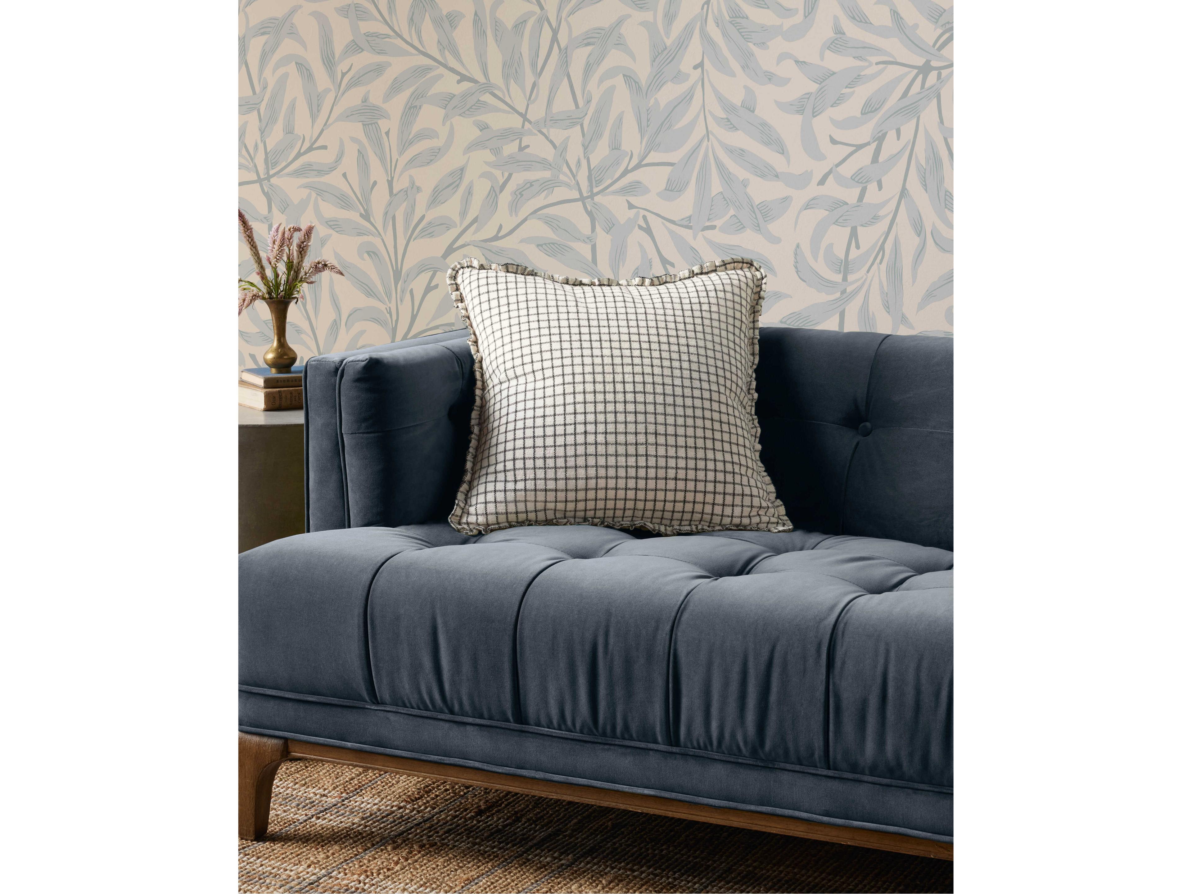 Loloi Rugs Chris Loves Julia Dinah Ivory Black Pillow