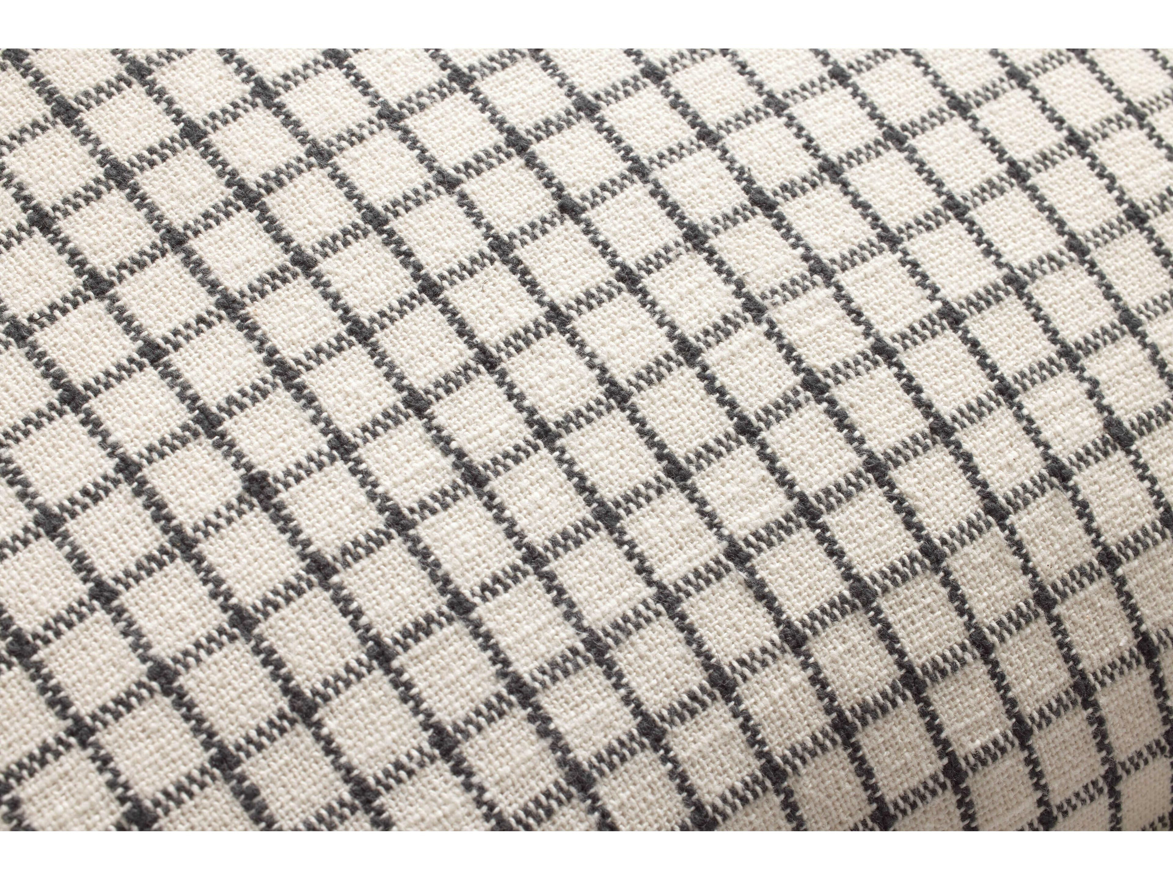 Loloi Rugs Chris Loves Julia Dinah Ivory Black Pillow