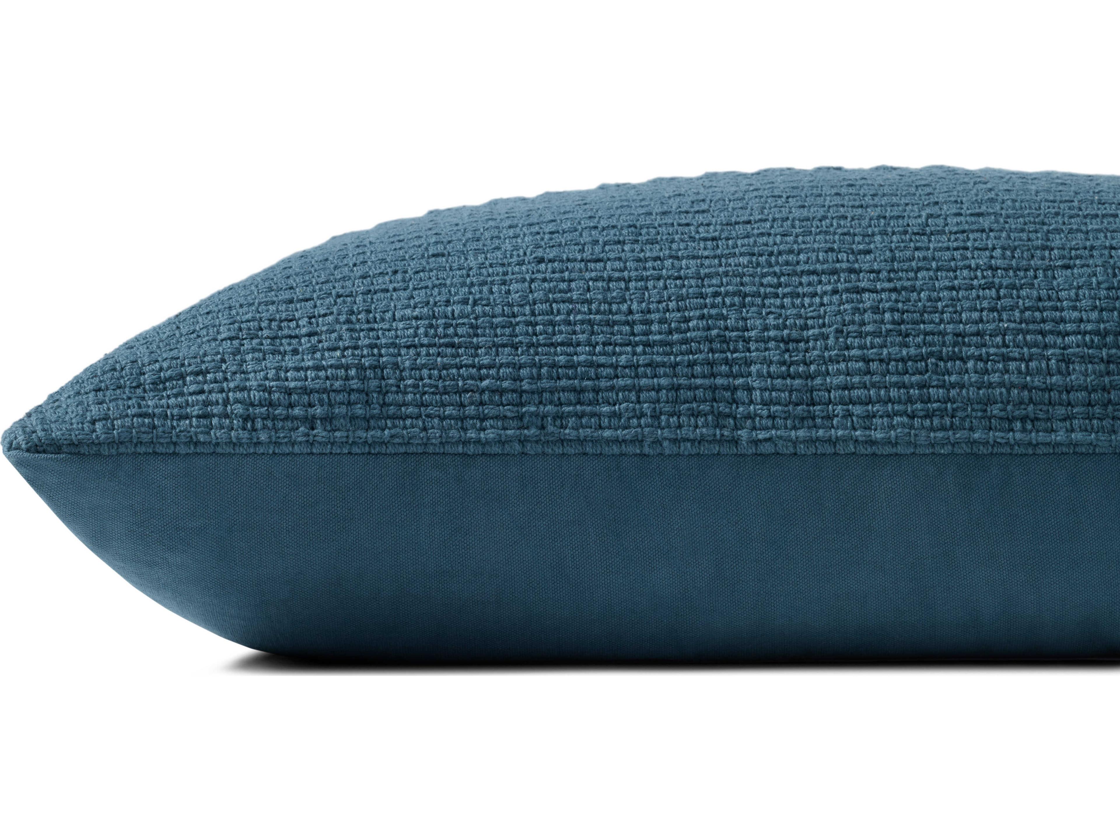 Loloi Rugs Chris Loves Julia Harvey Blue Pillow