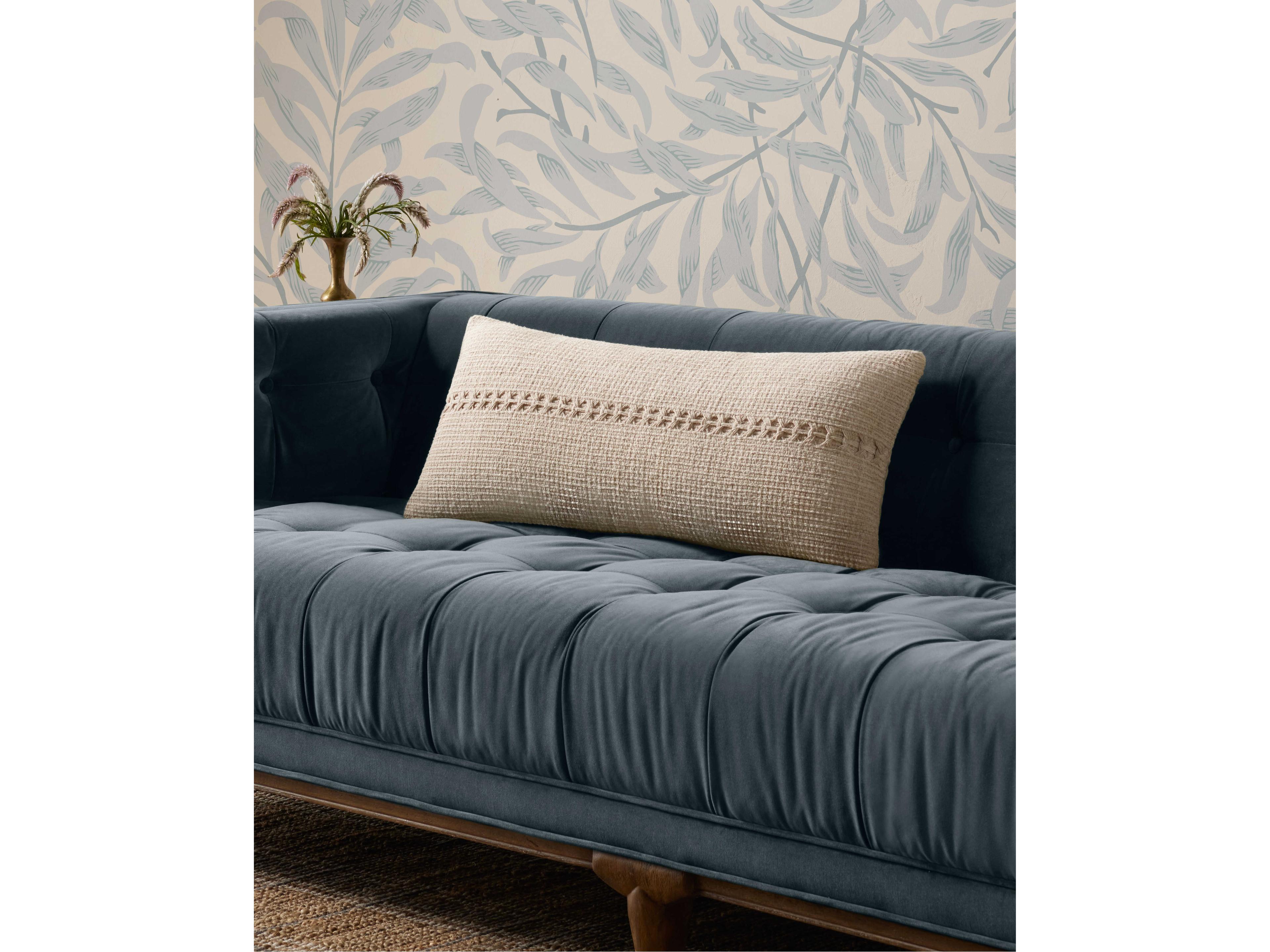 Loloi Rugs Chris Loves Julia Harvey Ivory Pillow