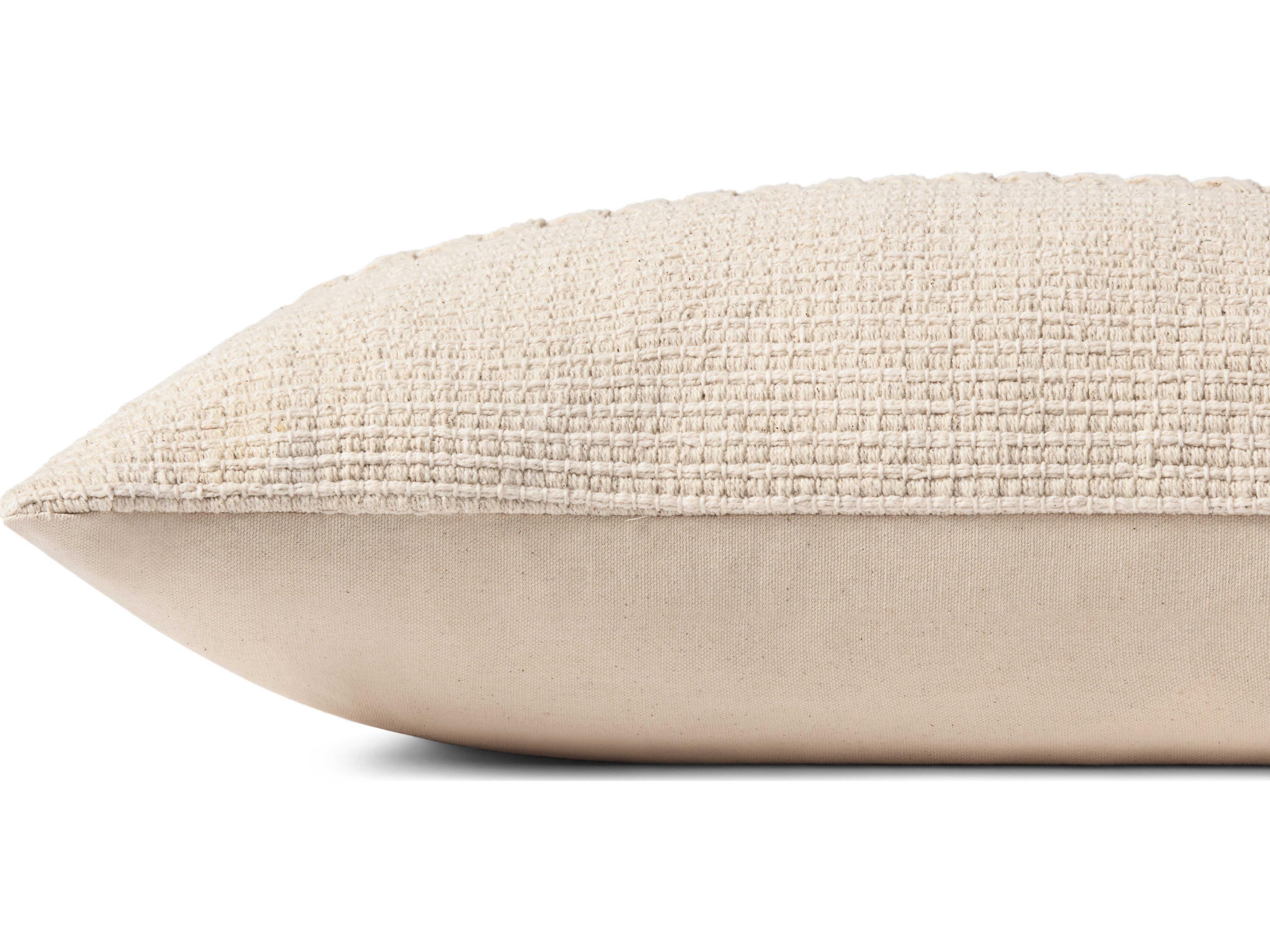 Loloi Rugs Chris Loves Julia Harvey Ivory Pillow