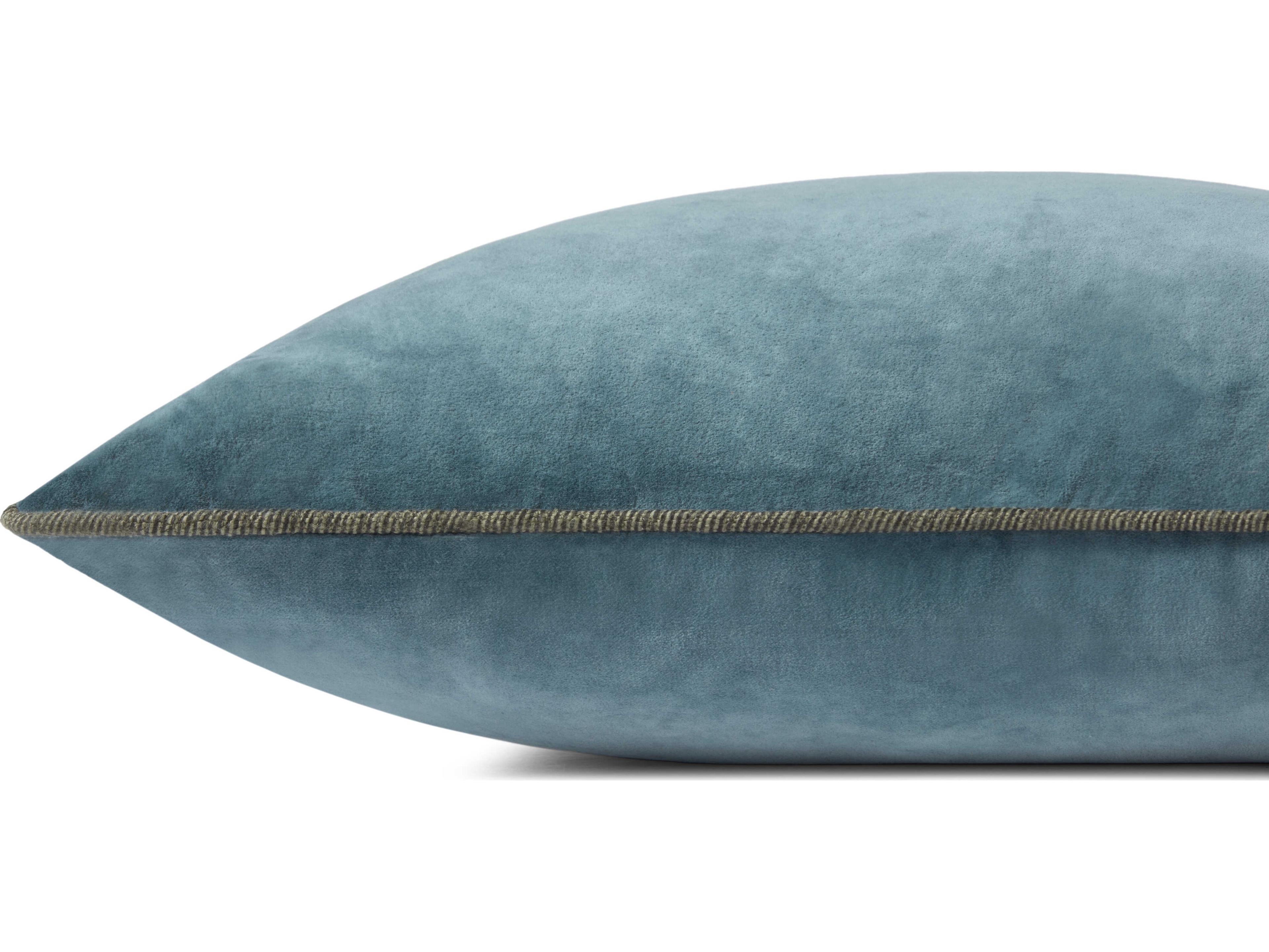 Loloi Rugs Chris Loves Julia Liza Blue Pillow