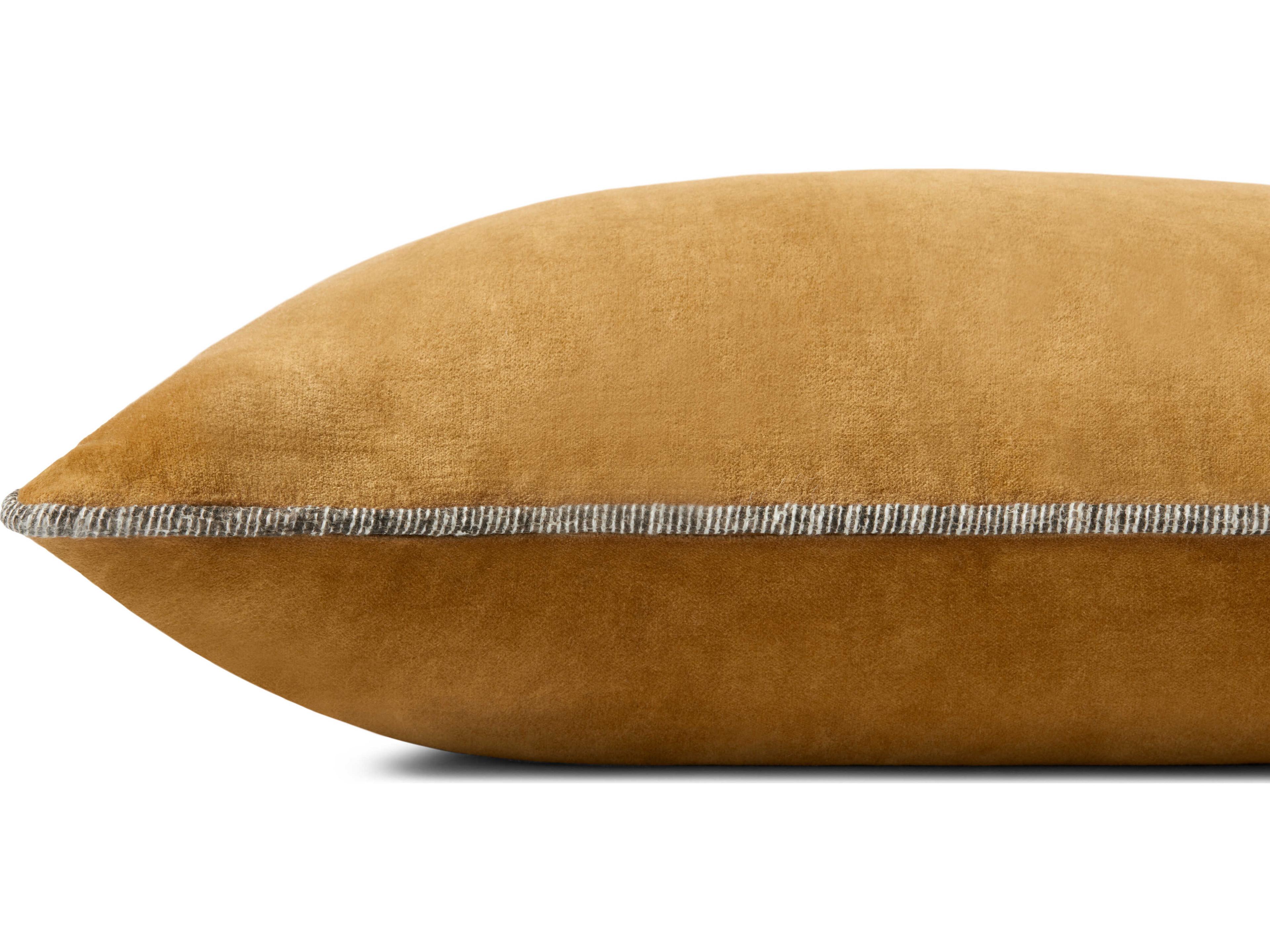 Loloi Rugs Chris Loves Julia Liza Gold Pillow