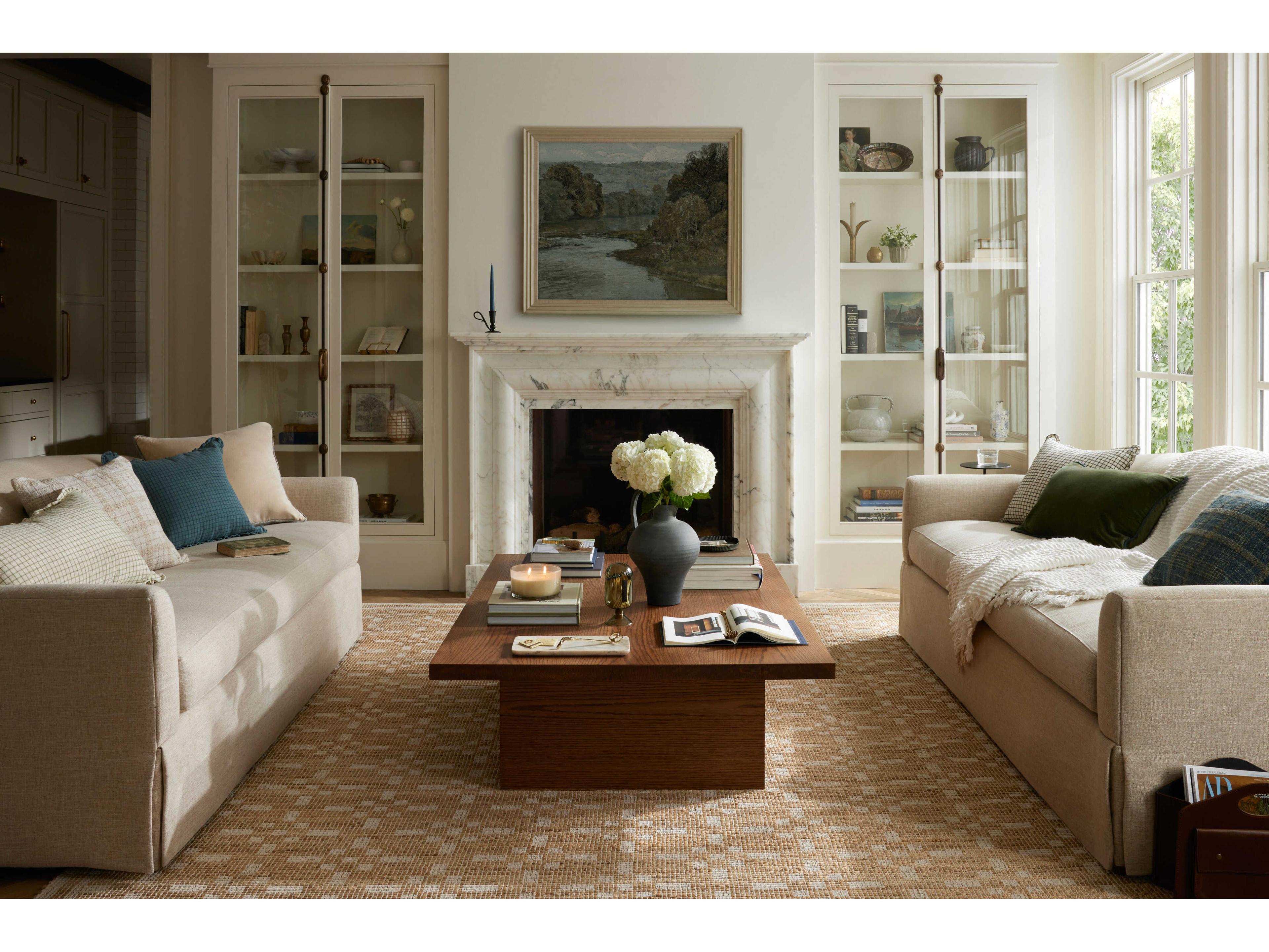 Loloi Rugs Chris Loves Julia Liza Green Pillow