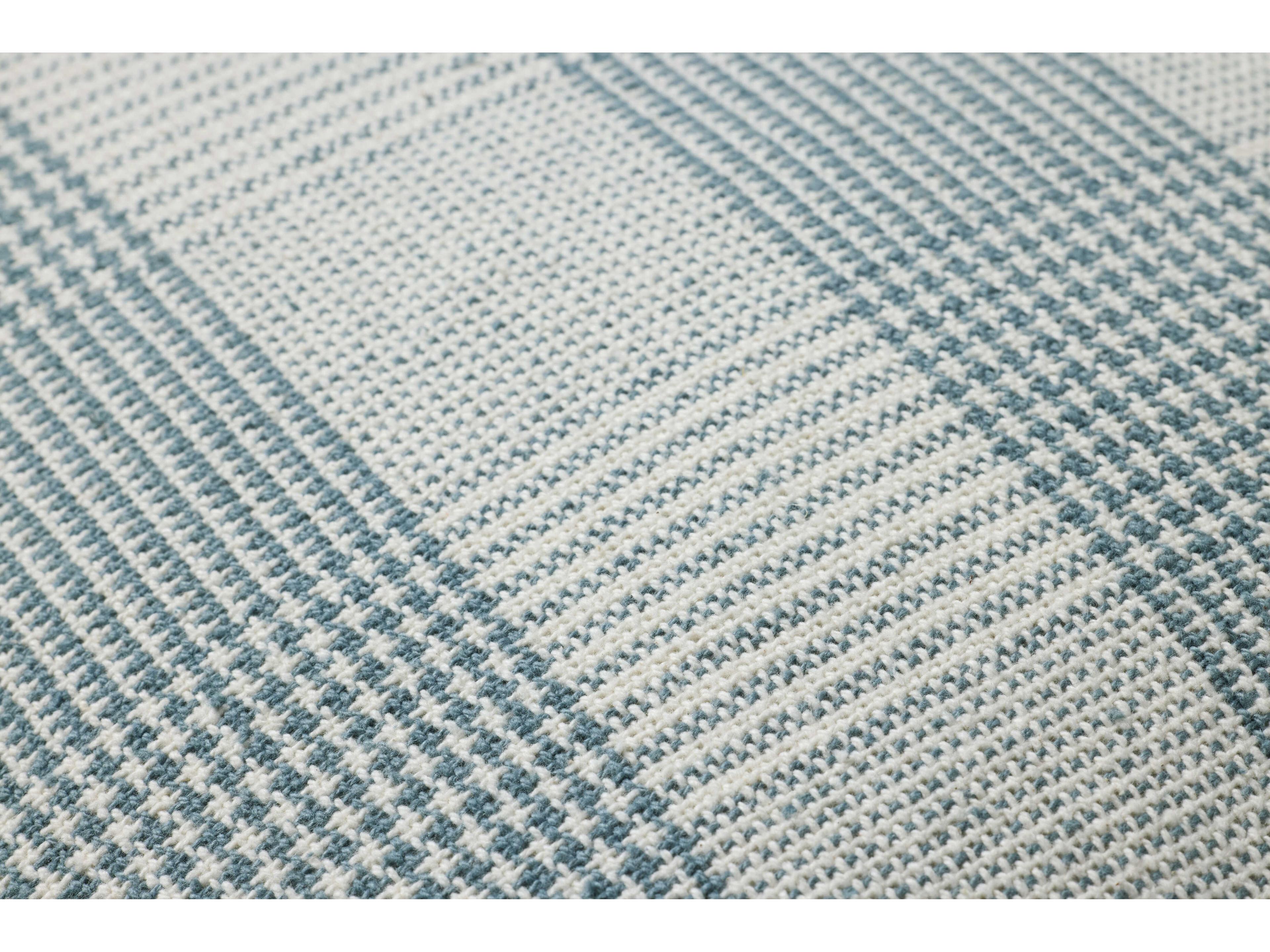 Loloi Rugs Chris Loves Julia Auggie Blue White Pillow