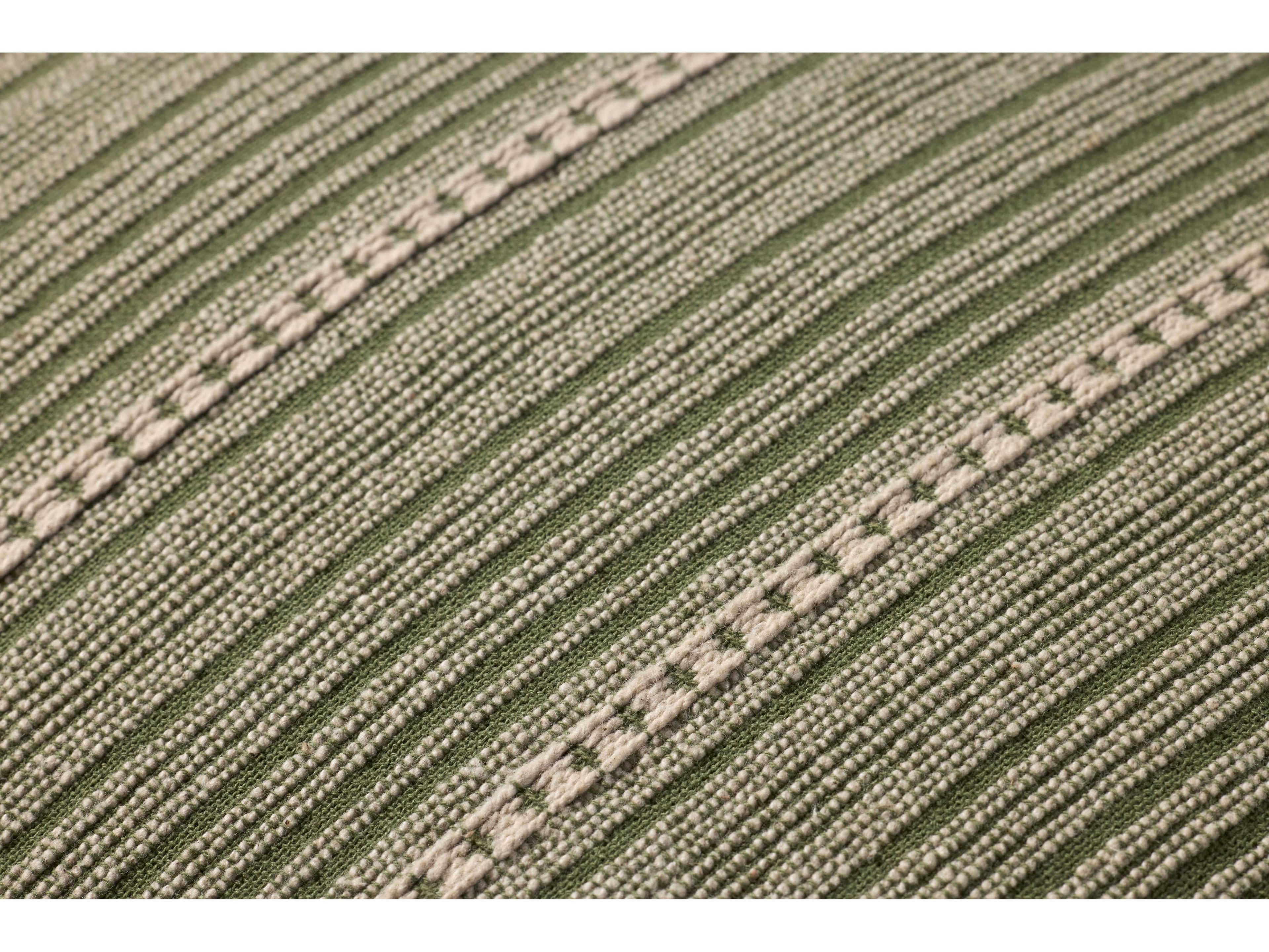 Loloi Rugs Chris Loves Julia Howie Green Natural Pillow