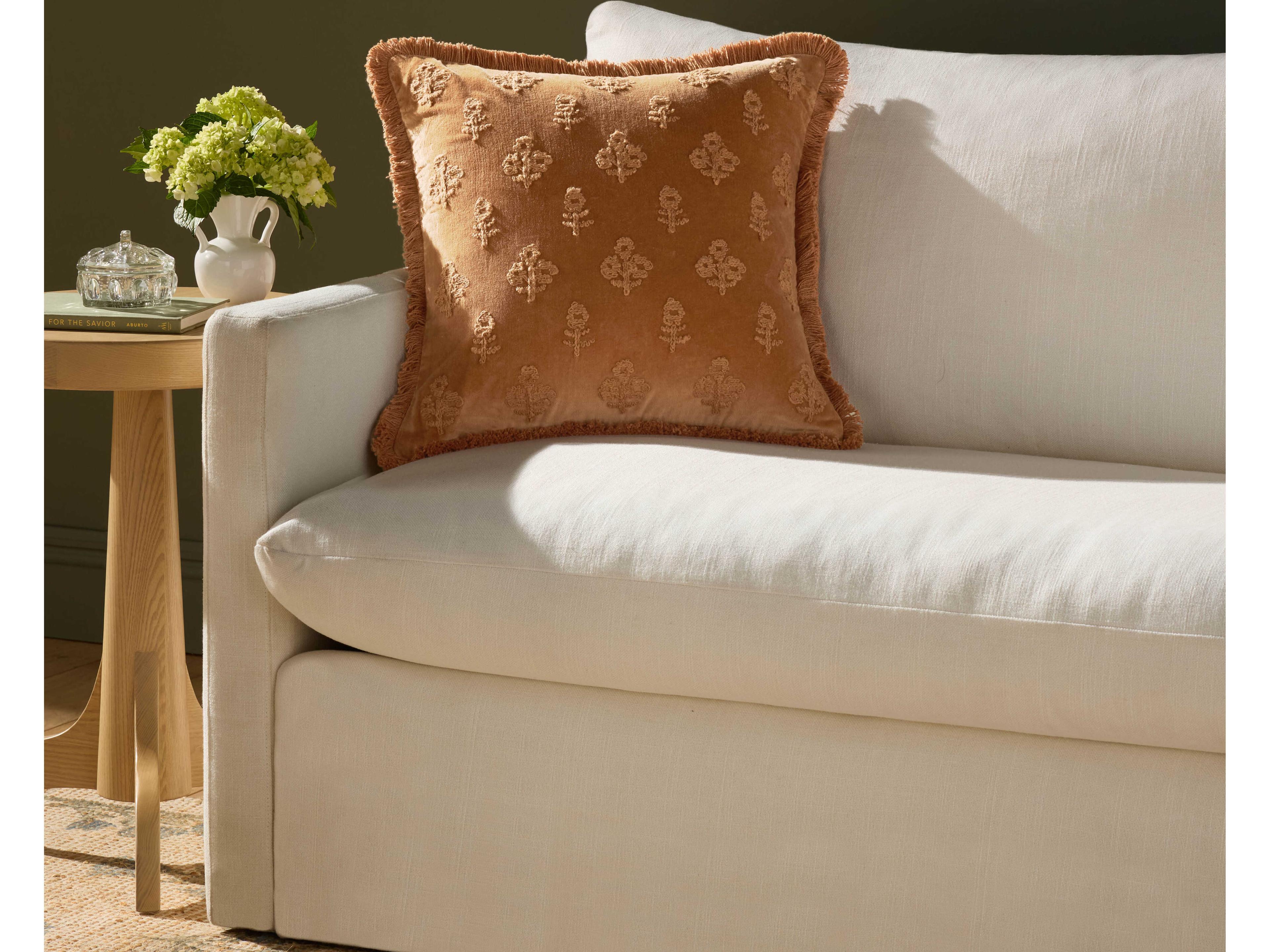 Loloi Rugs Chris Loves Julia Darla Clay Pillow