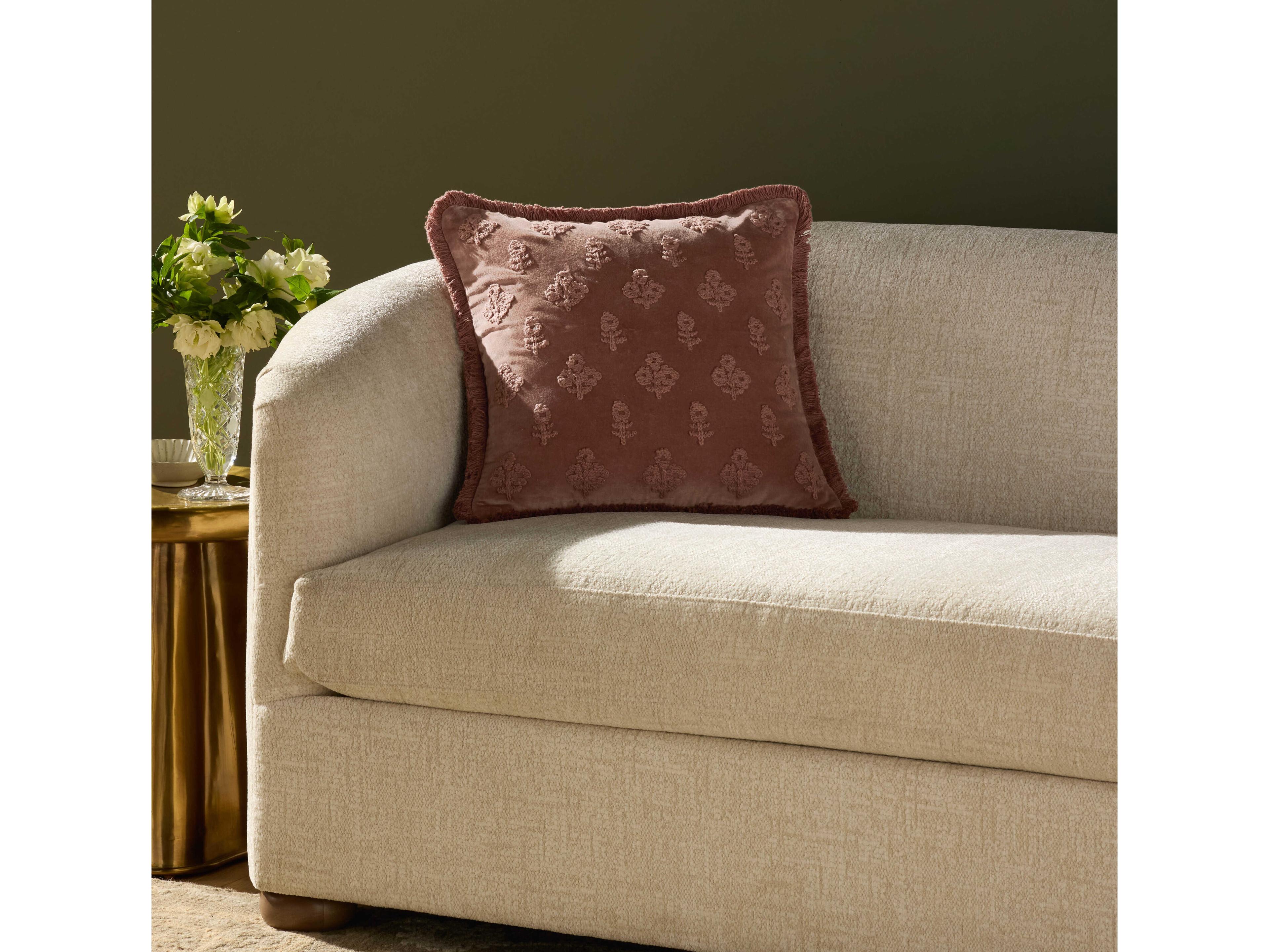 Loloi Rugs Chris Loves Julia Darla Mauve Pillow