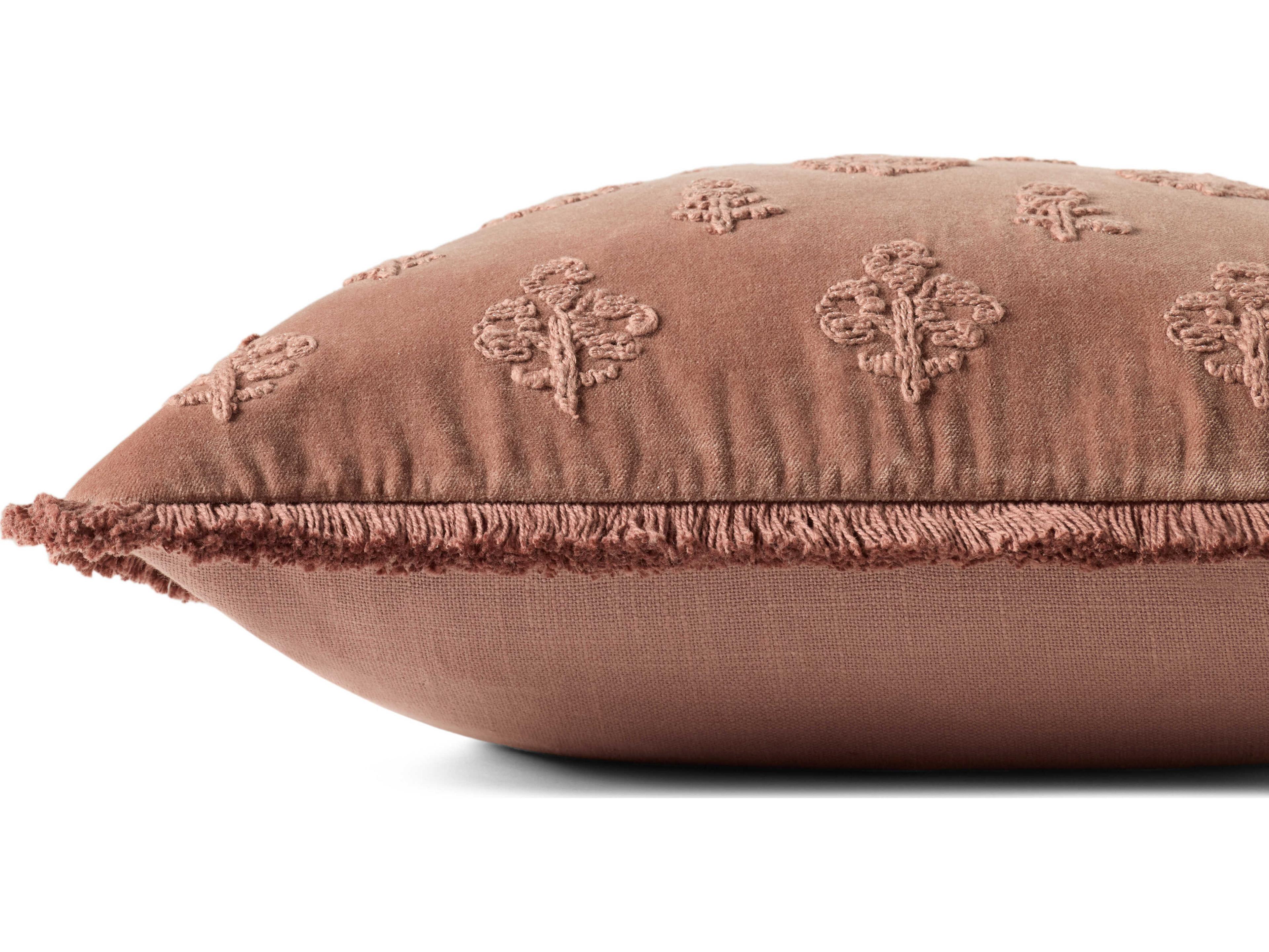 Loloi Rugs Chris Loves Julia Darla Mauve Pillow