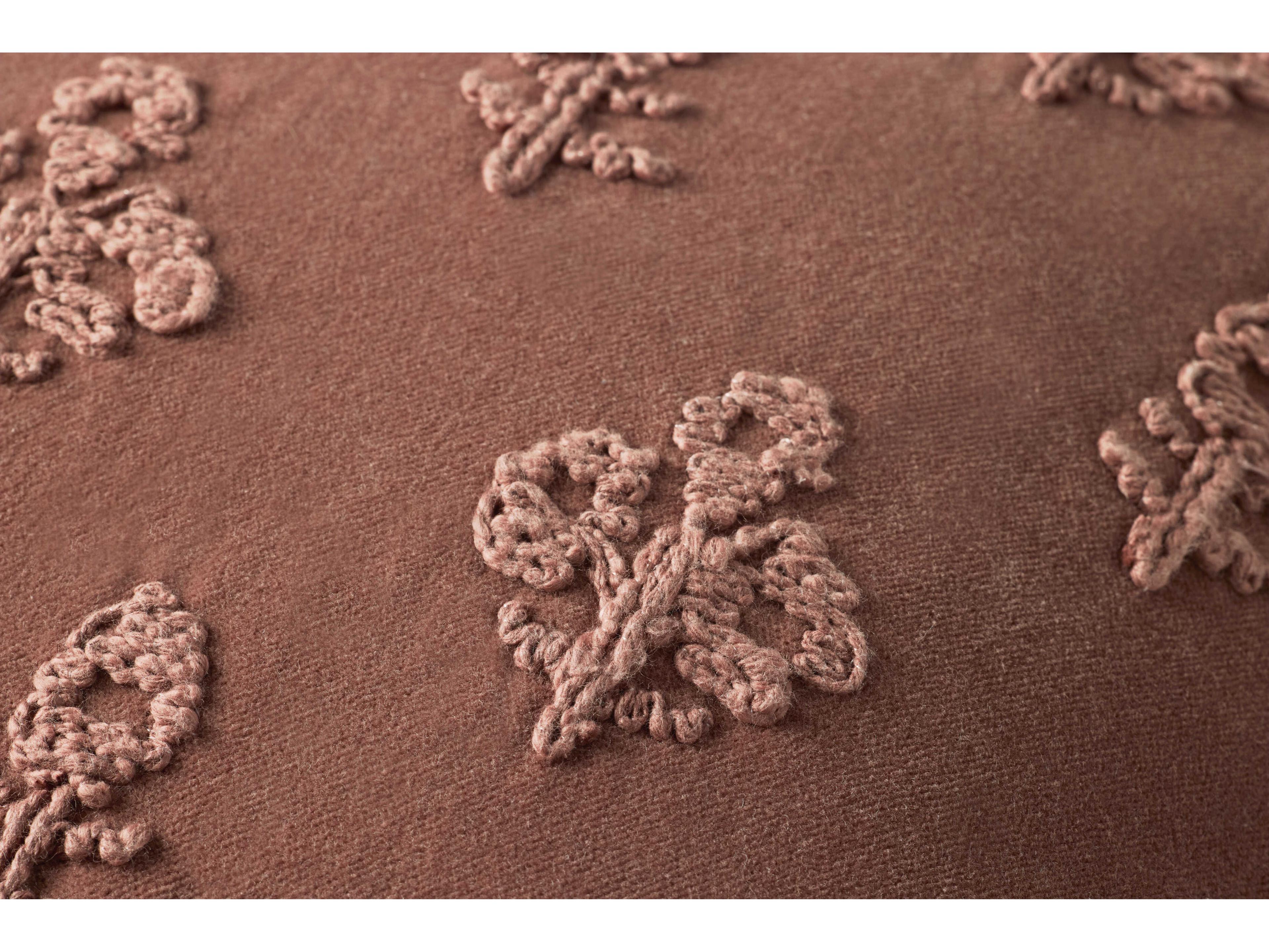 Loloi Rugs Chris Loves Julia Darla Mauve Pillow