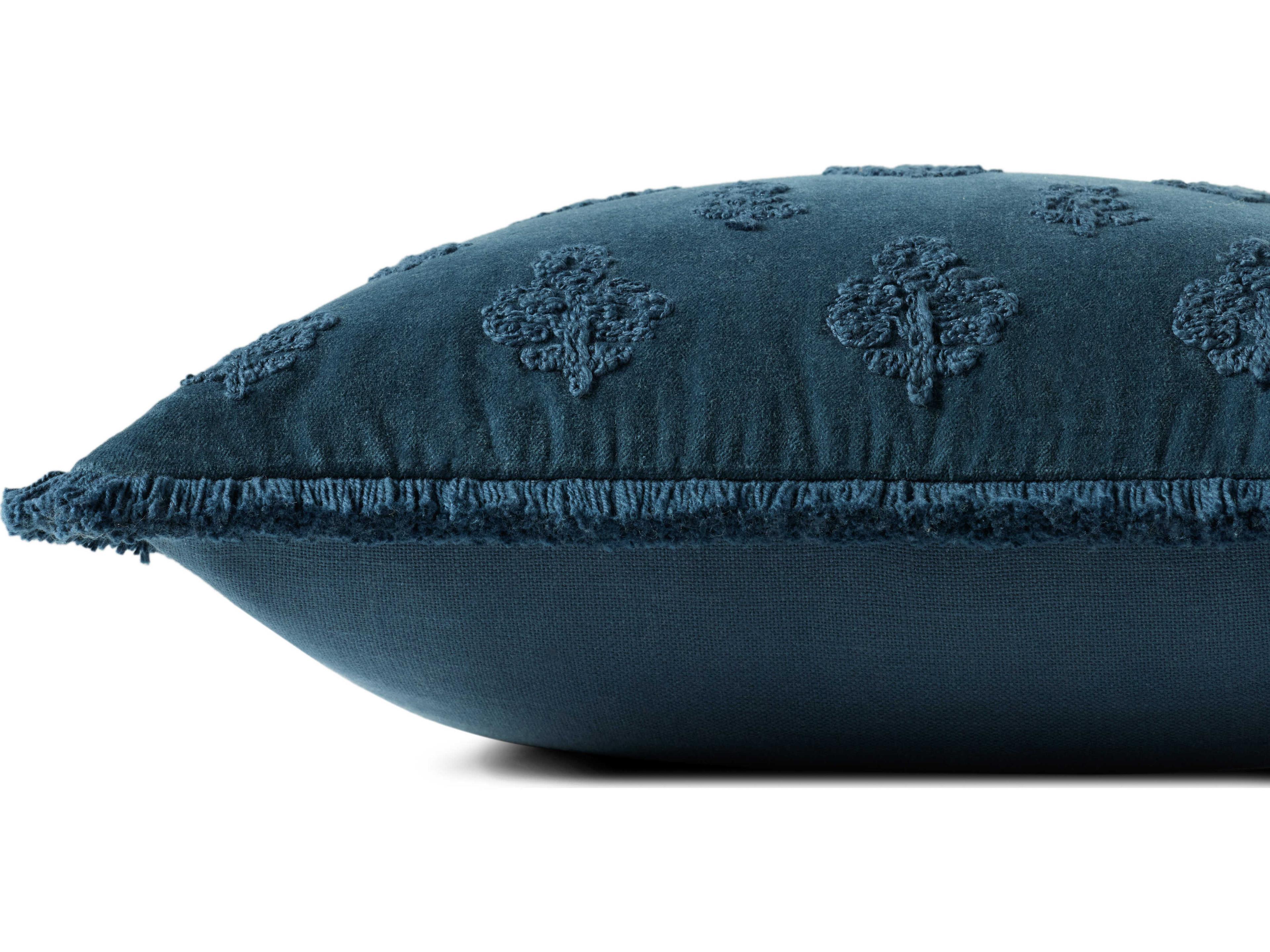 Loloi Rugs Chris Loves Julia Darla Navy Pillow