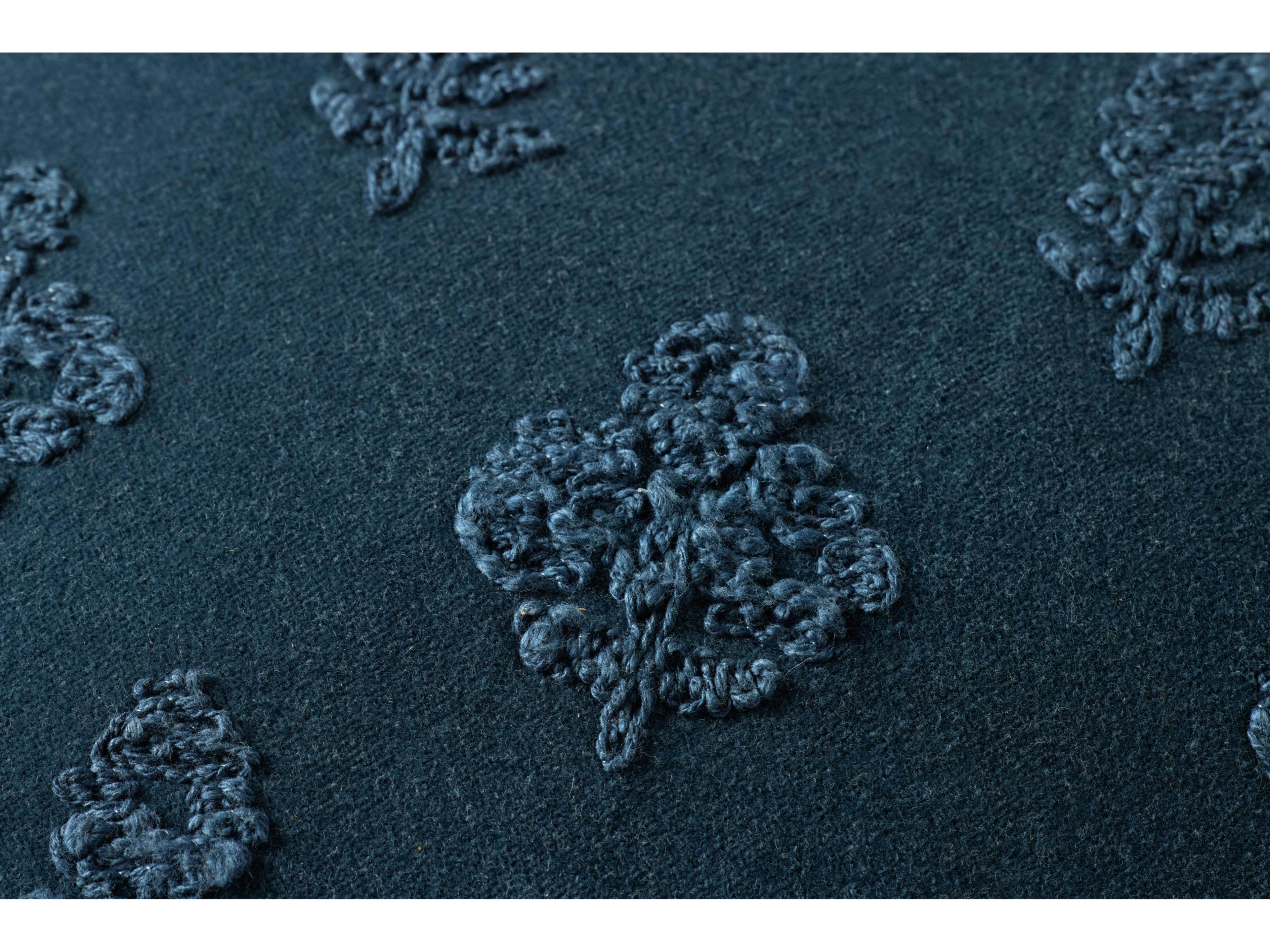 Loloi Rugs Chris Loves Julia Darla Navy Pillow