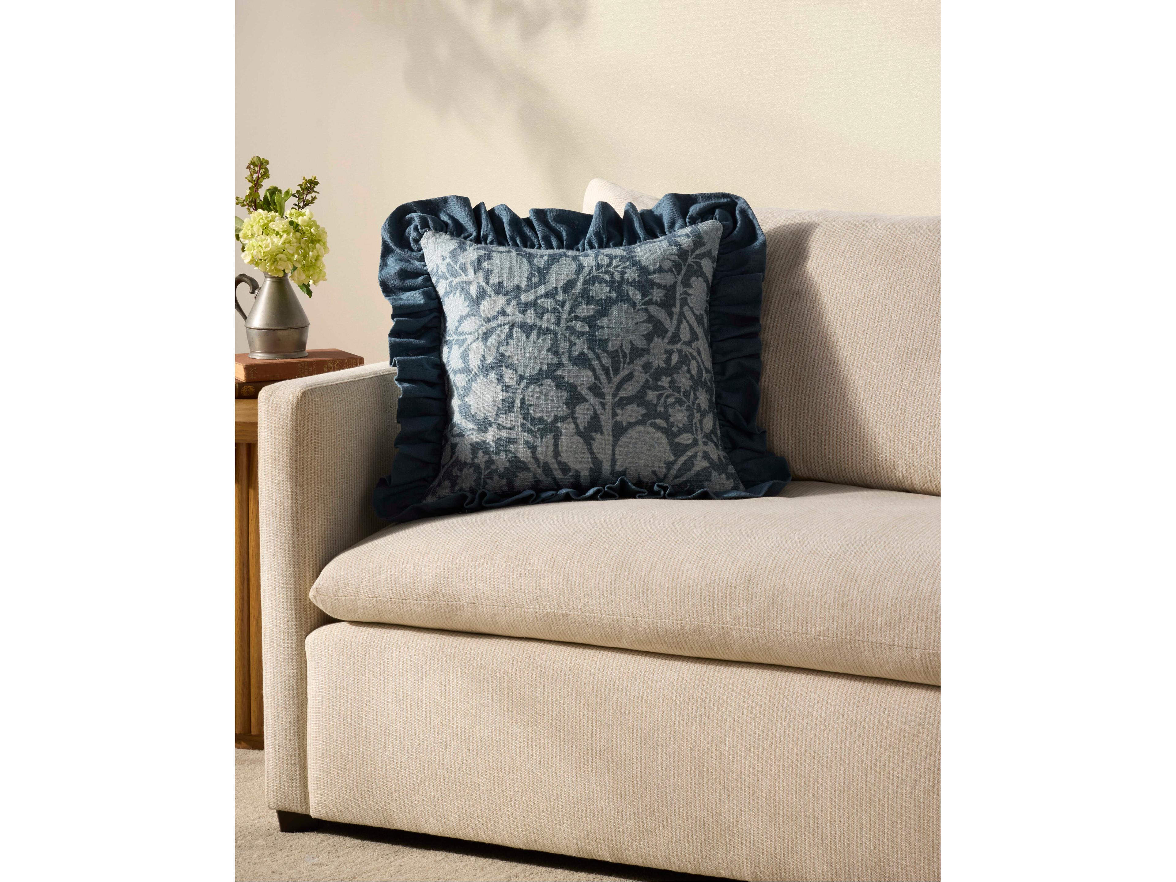 Loloi Rugs Chris Loves Julia Kathleen Blue Pillow