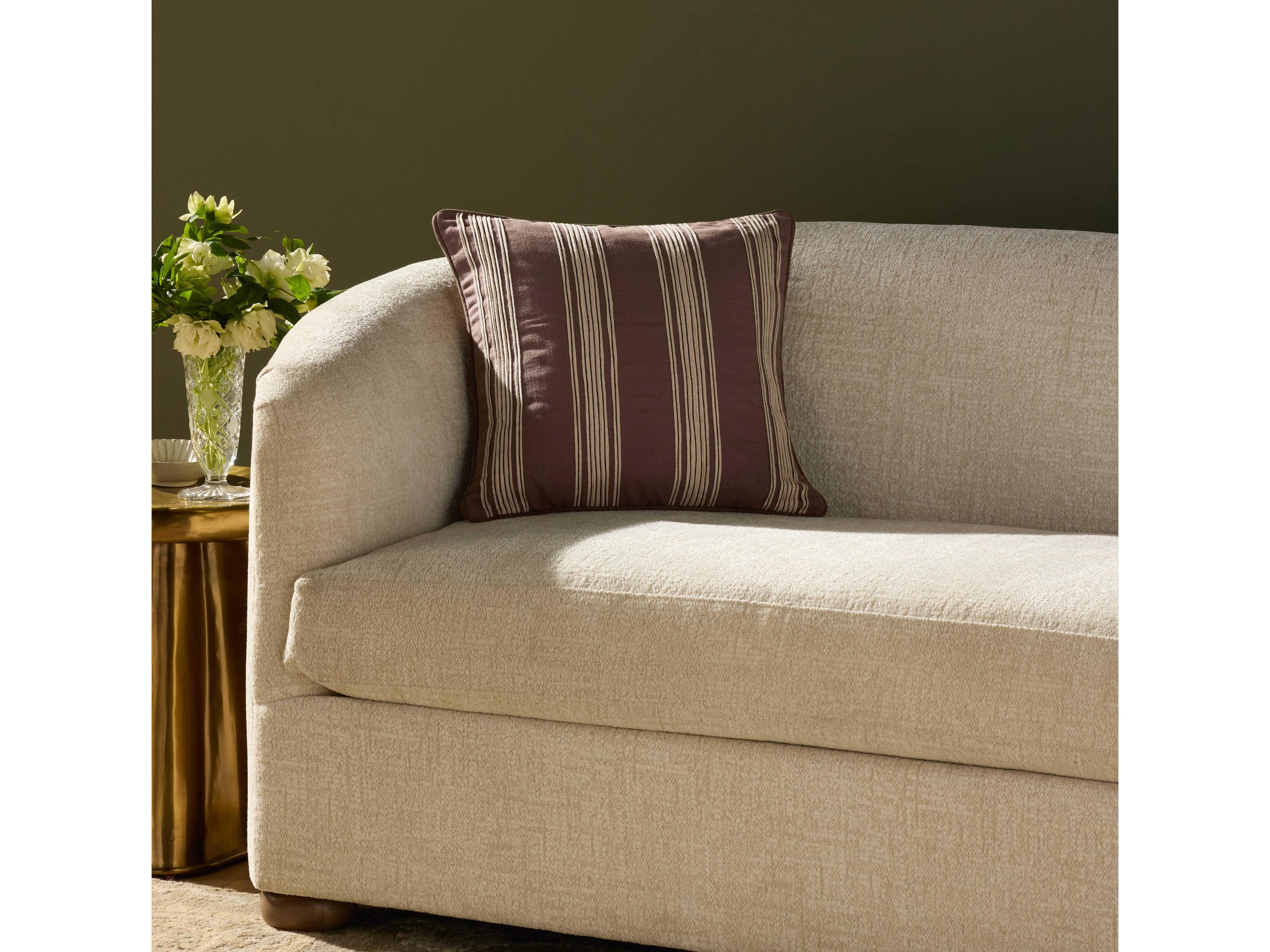 Loloi Rugs Chris Loves Julia Verona Brown Pillow