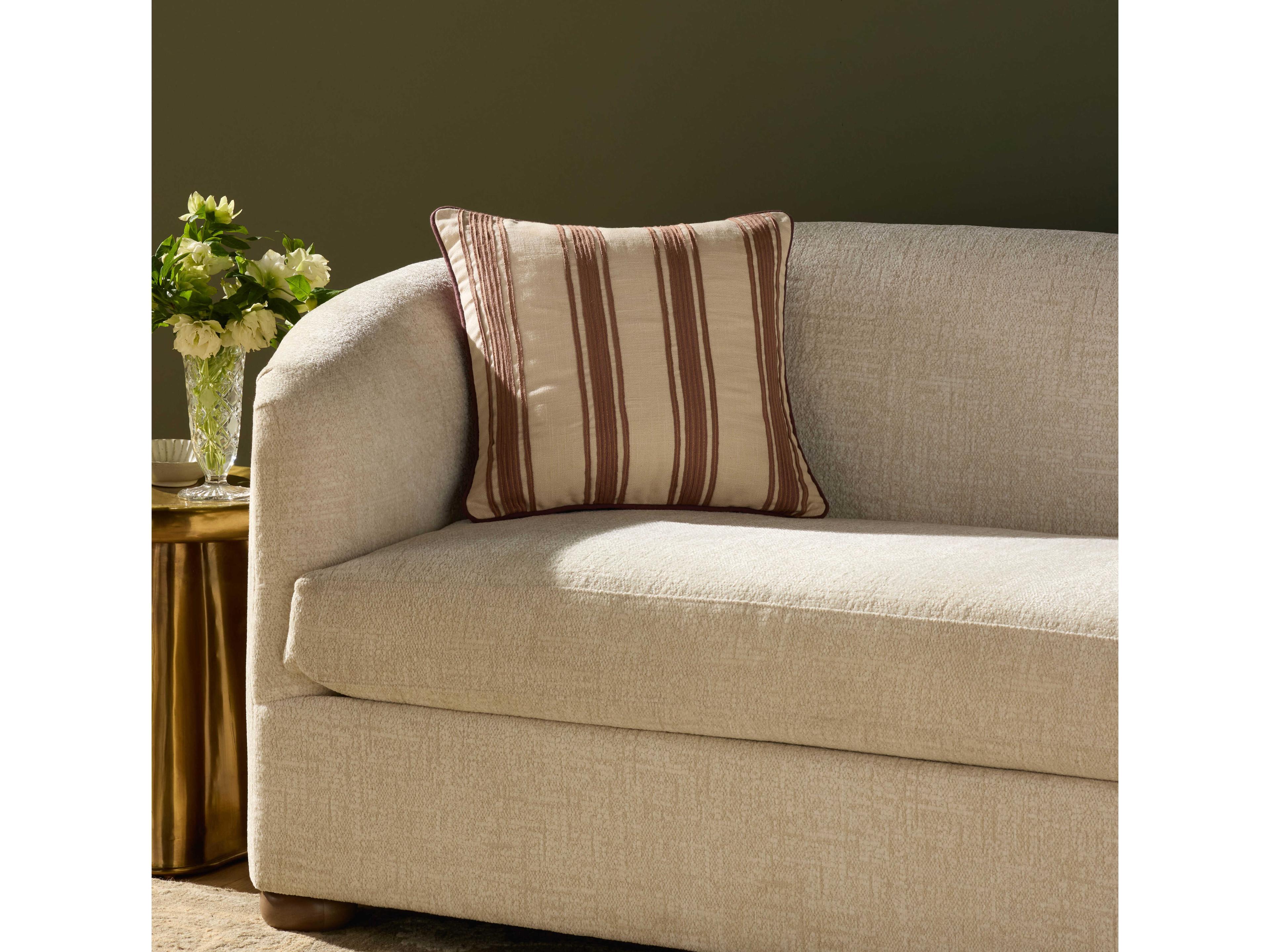 Loloi Rugs Chris Loves Julia Verona Chestnut Pillow