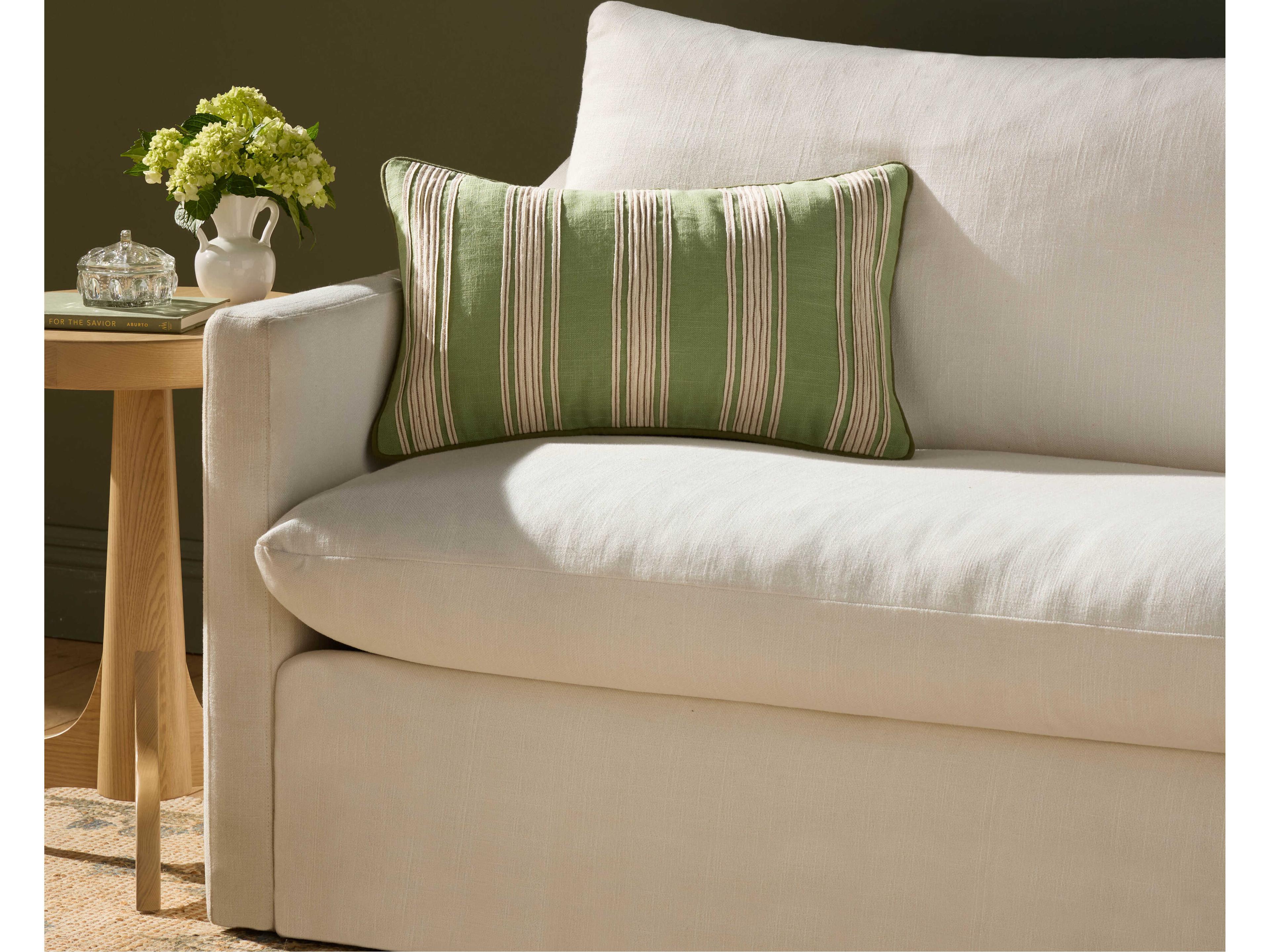 Loloi Rugs Chris Loves Julia Verona Green Pillow