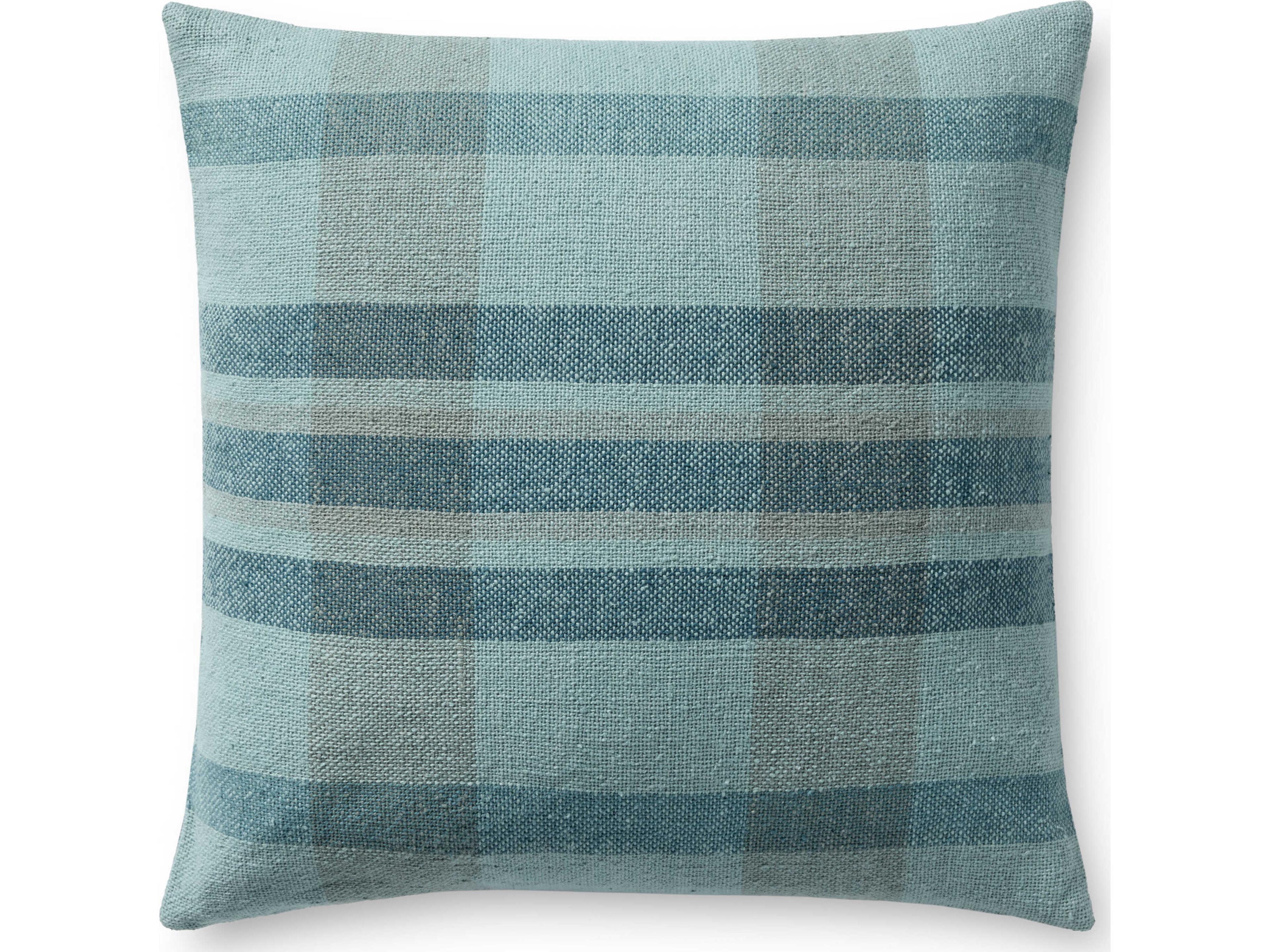 Chris Loves Julia Andi Blue Multi Pillow