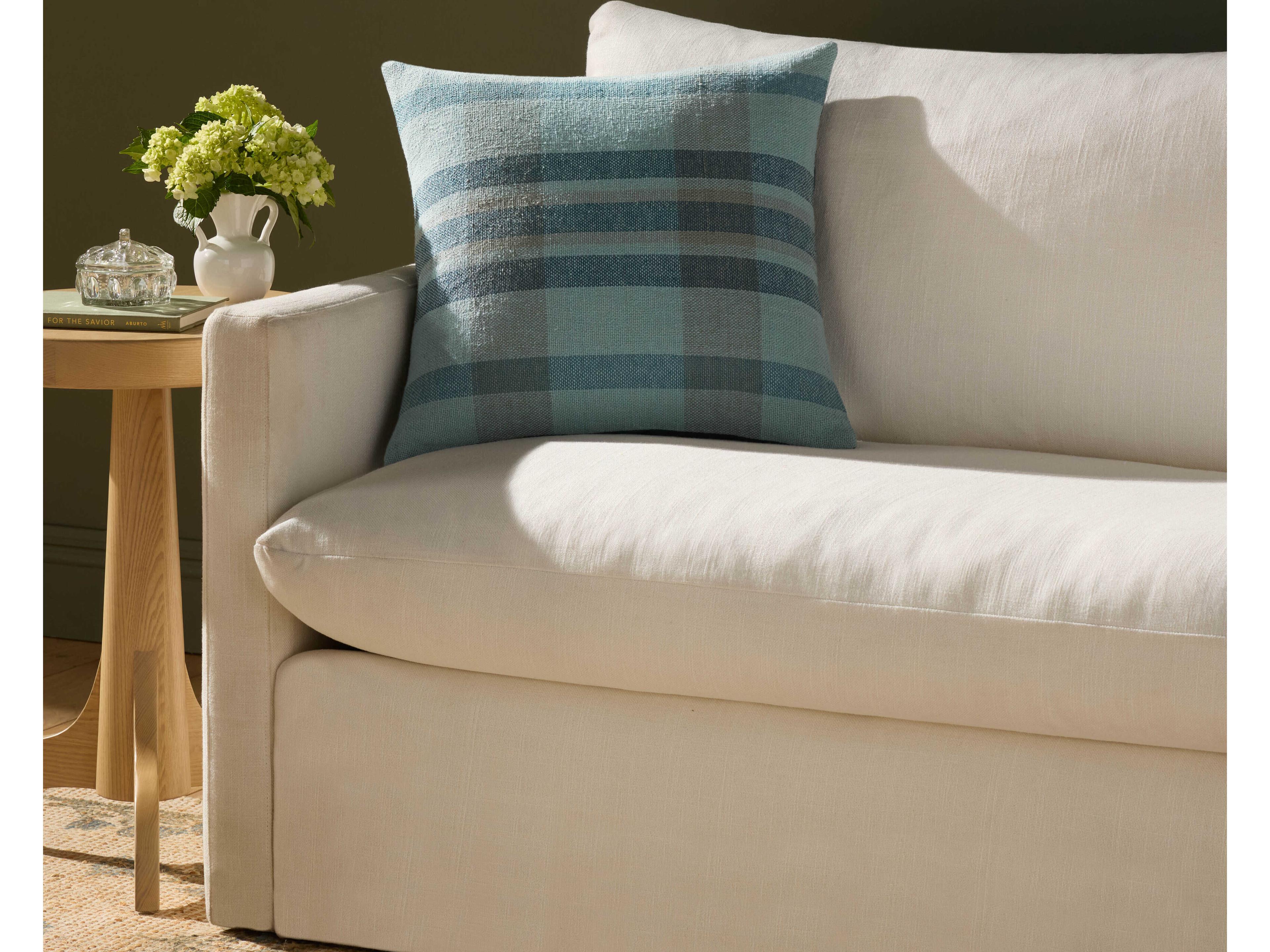 Loloi Rugs Chris Loves Julia Andi Blue Multi Pillow