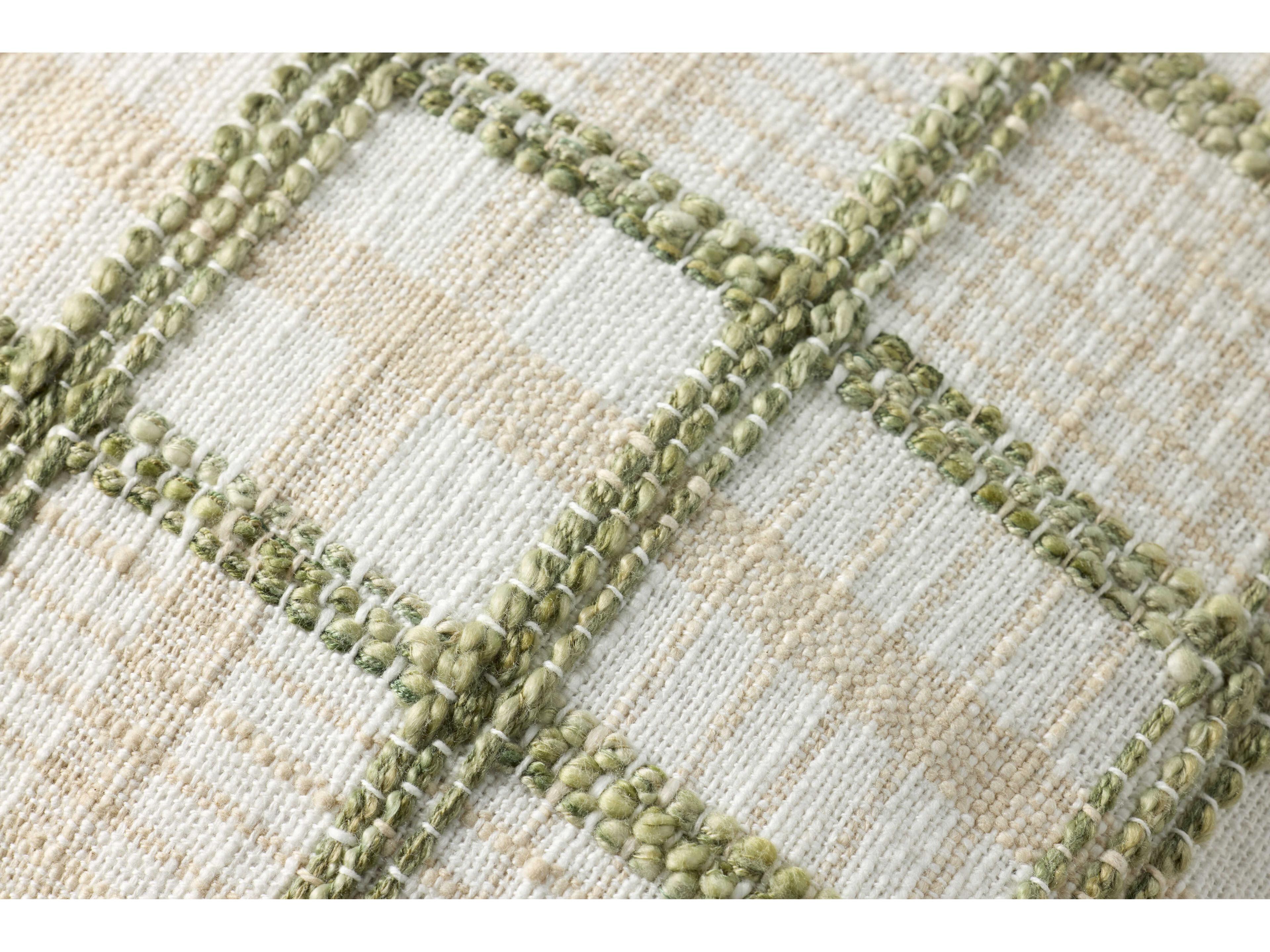 Loloi Rugs Chris Loves Julia Norman Ivory Green Pillow