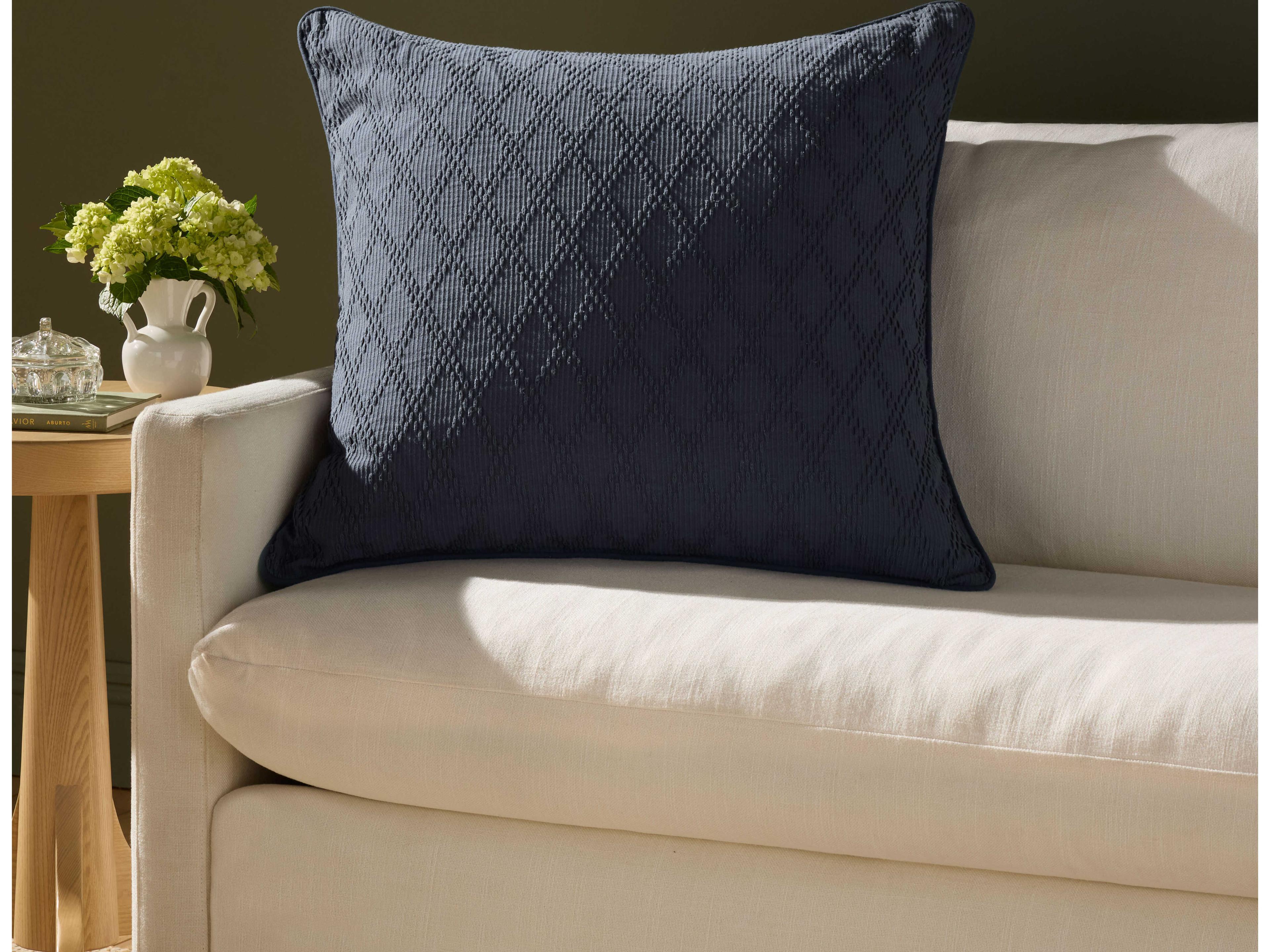 Loloi Rugs Chris Loves Julia Cary Blue Pillow