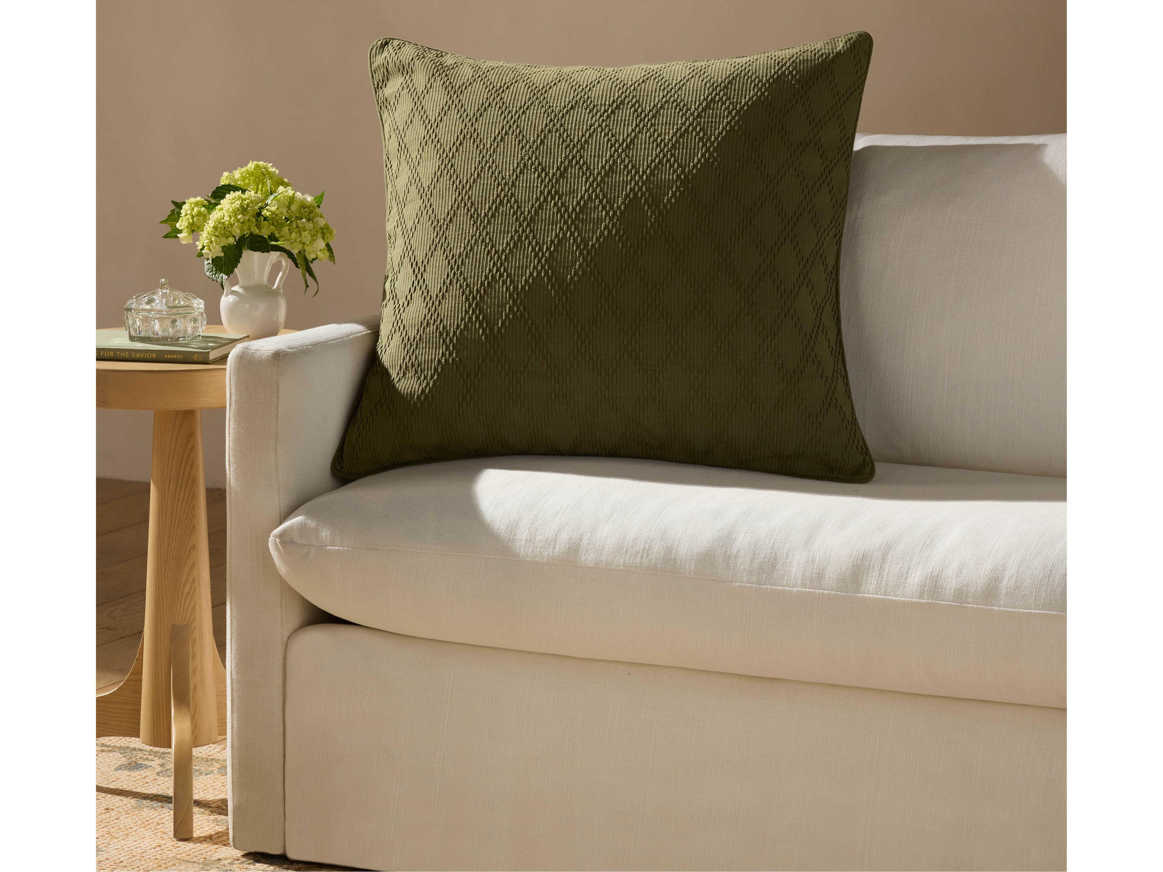 Loloi Rugs Chris Loves Julia Cary Green Pillow