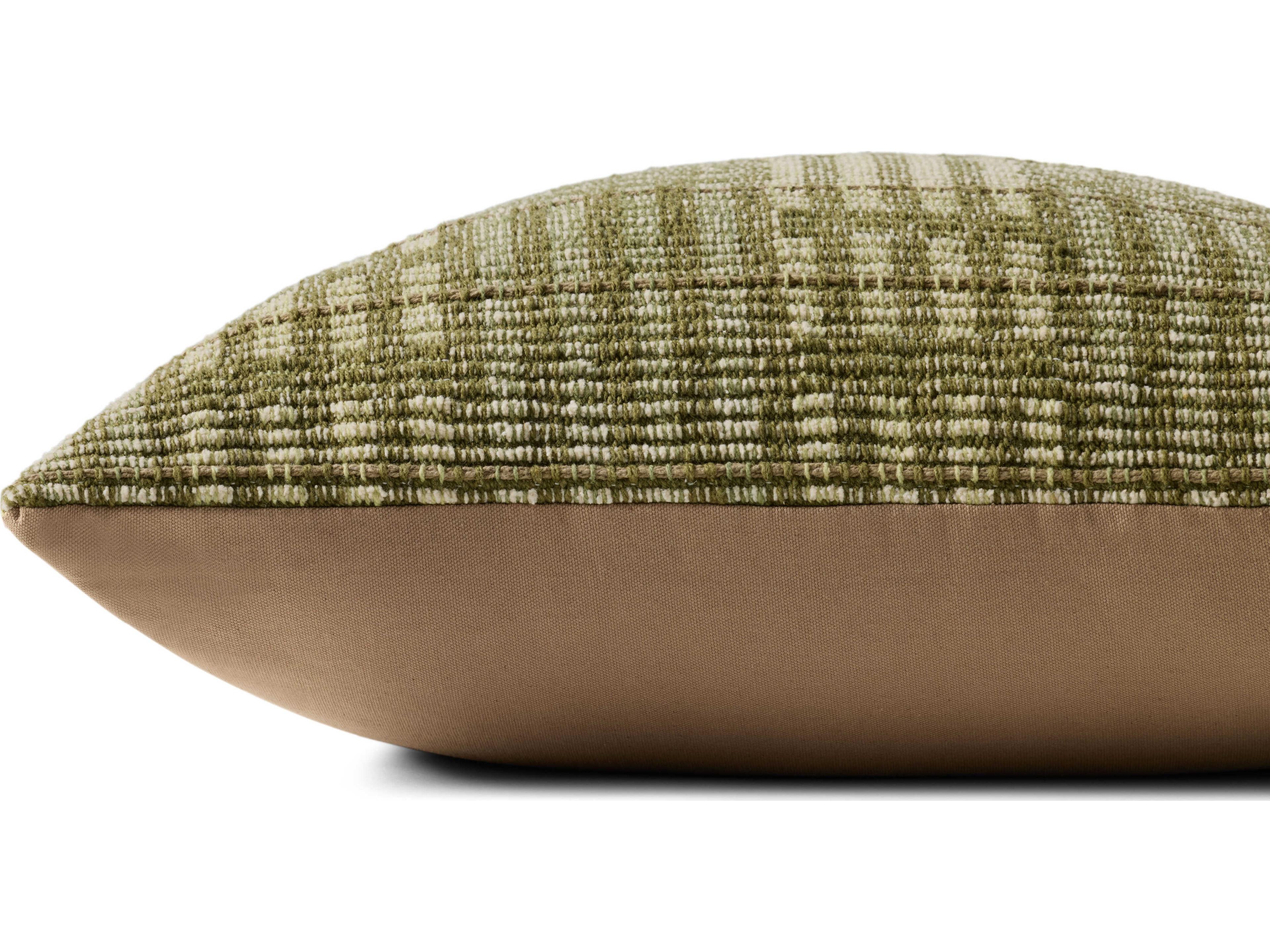 Loloi Rugs Chris Loves Julia Vinnie Green Pillow