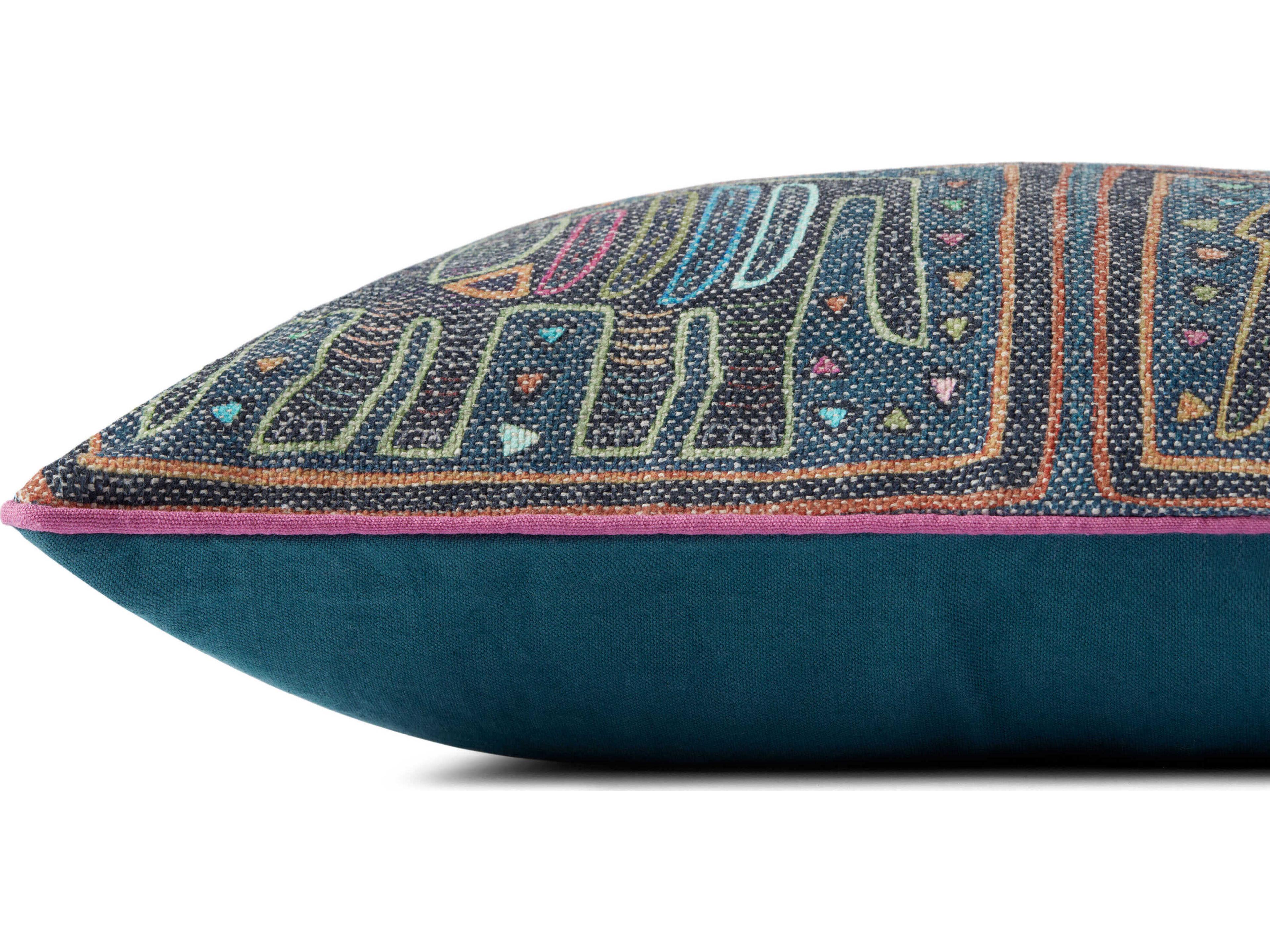 Loloi Rugs Lagoon / Multi 13" x 21" Pillow