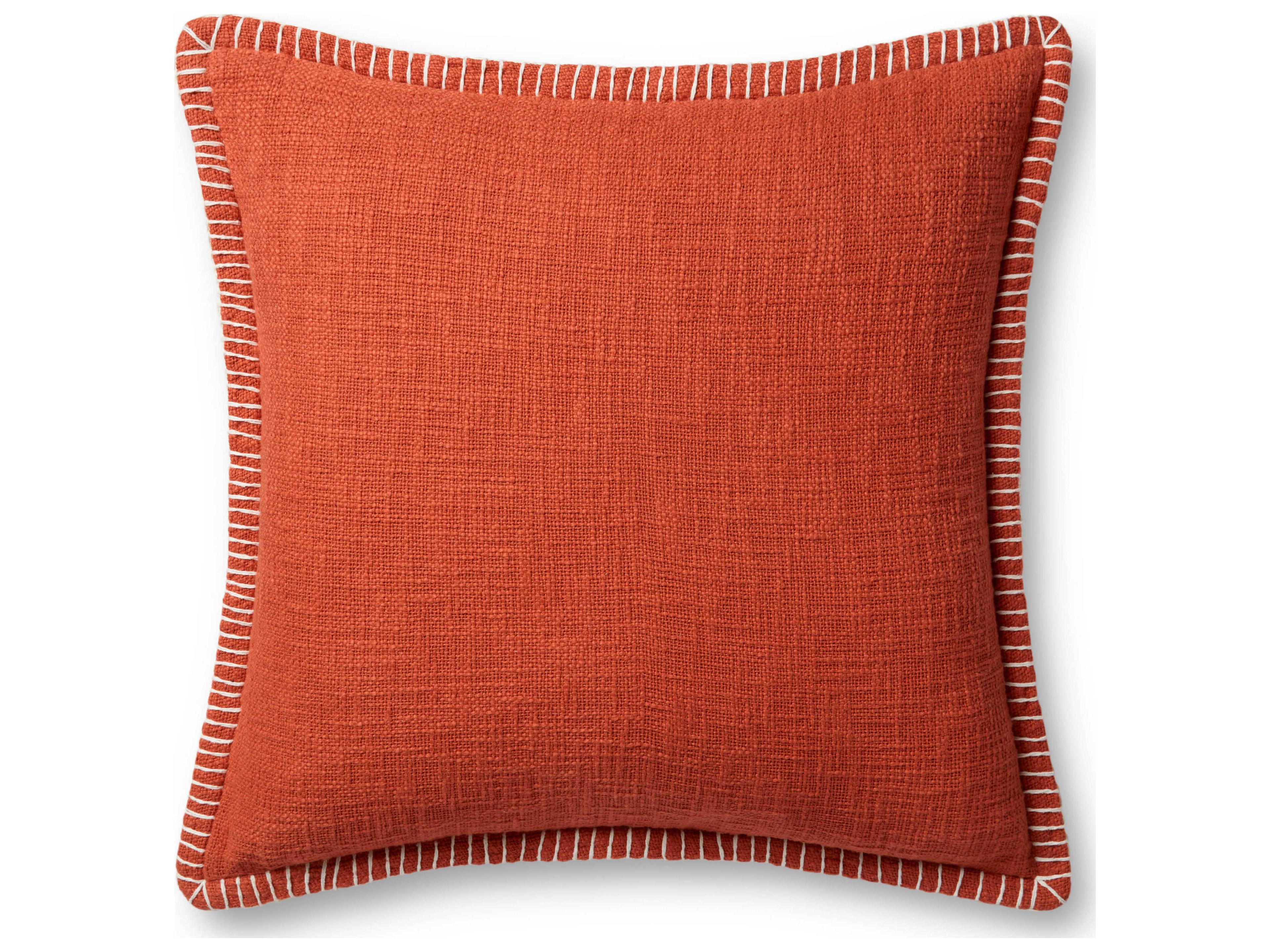 Polly Square Pillow Textured Cotton
