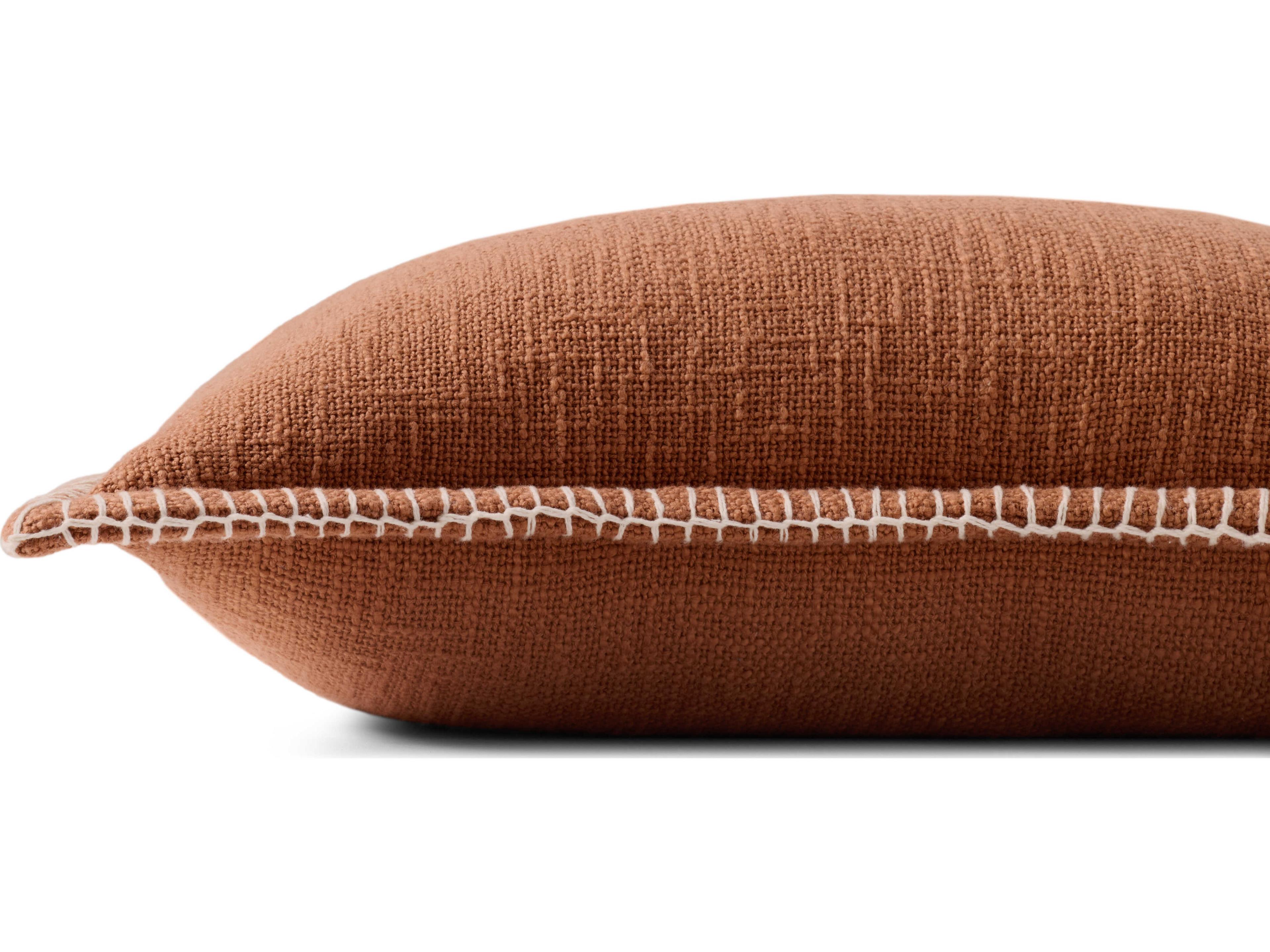 Loloi Rugs Terracotta Pillow