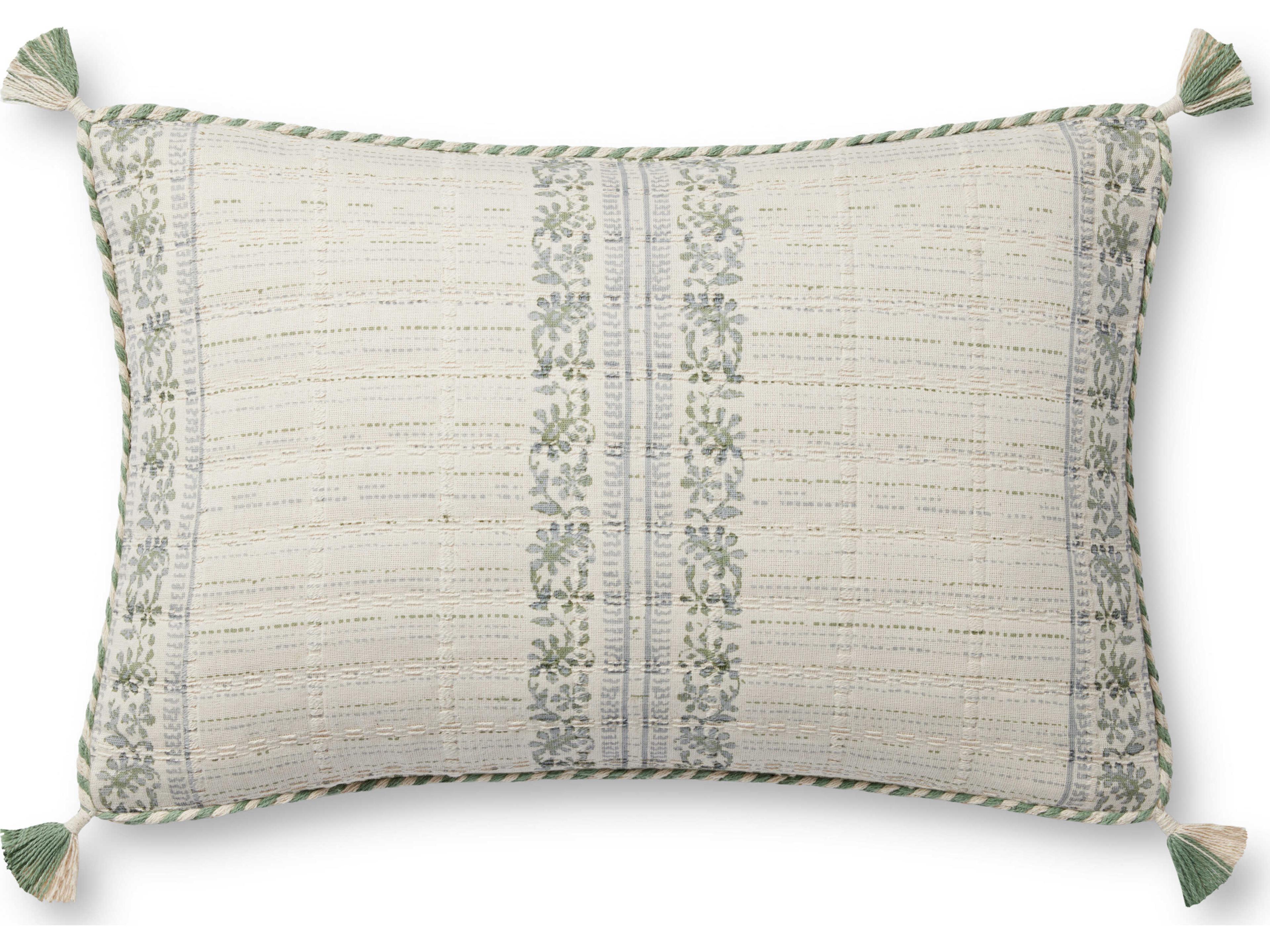 Loloi Rugs Sage / Ivory Pillow