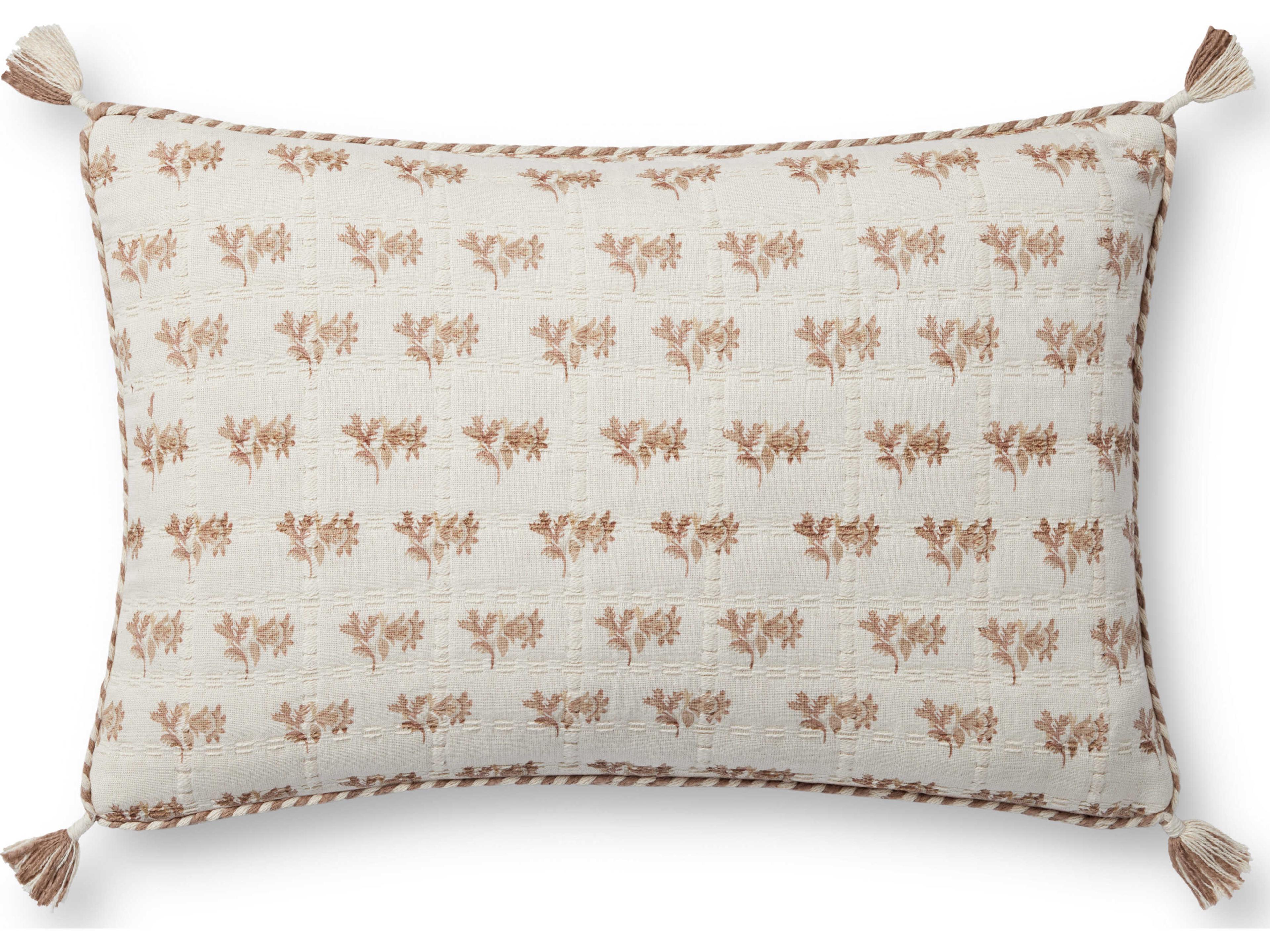 Loloi Rugs Blush / Ivory Pillow