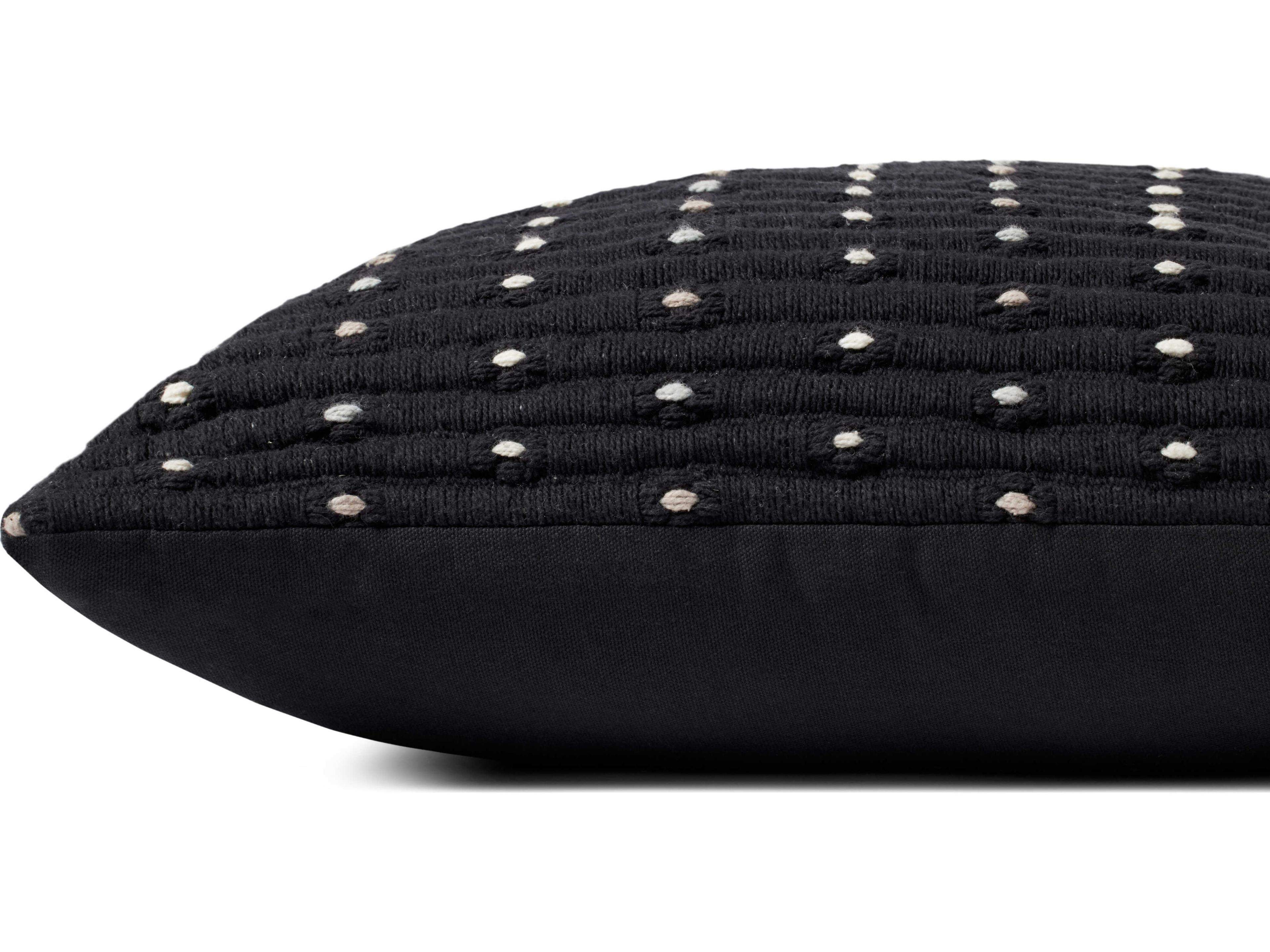 Loloi Rugs Black Pillow