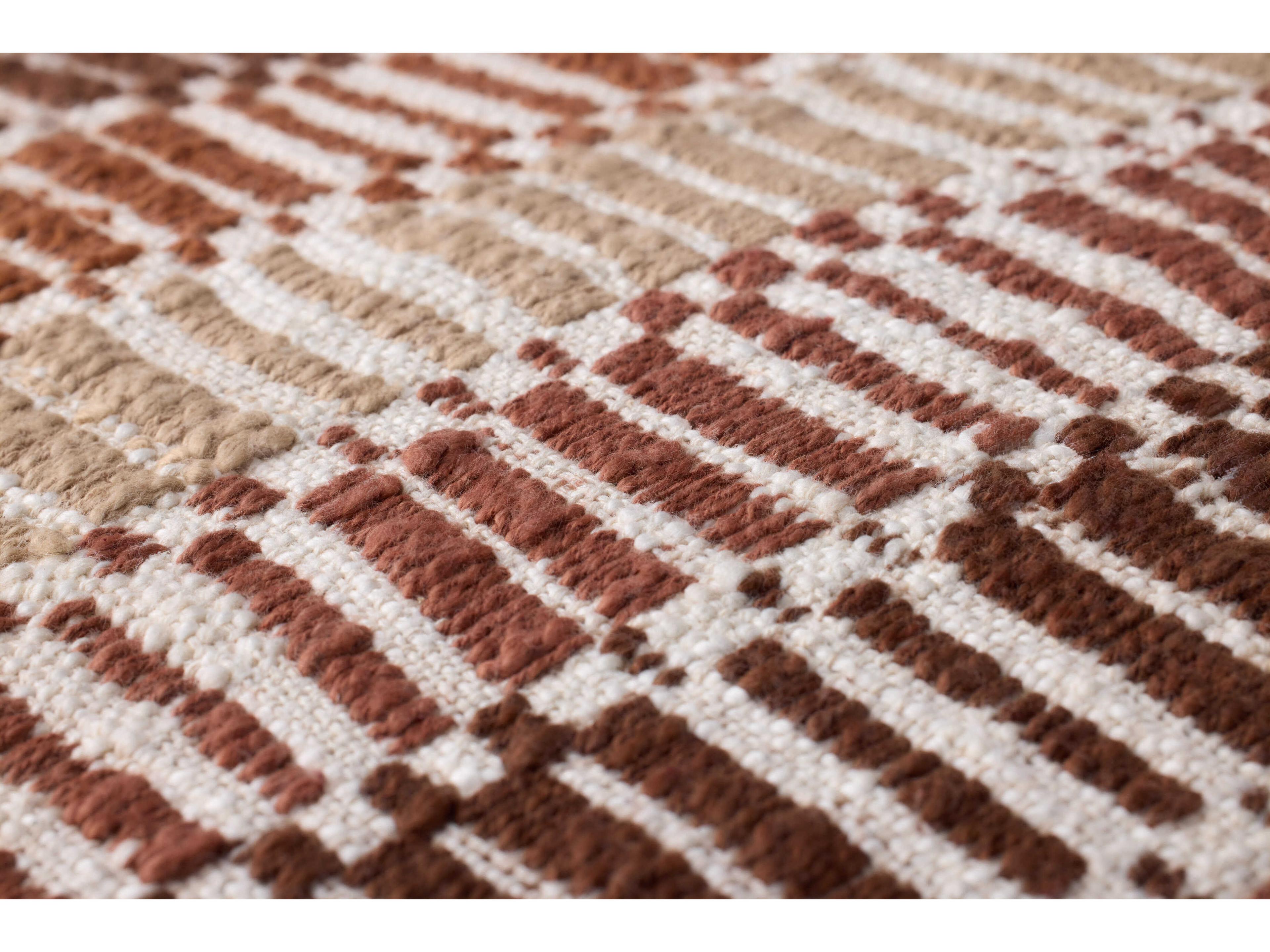 Loloi Rugs Orange Multicolored 22" x 22" Pillow