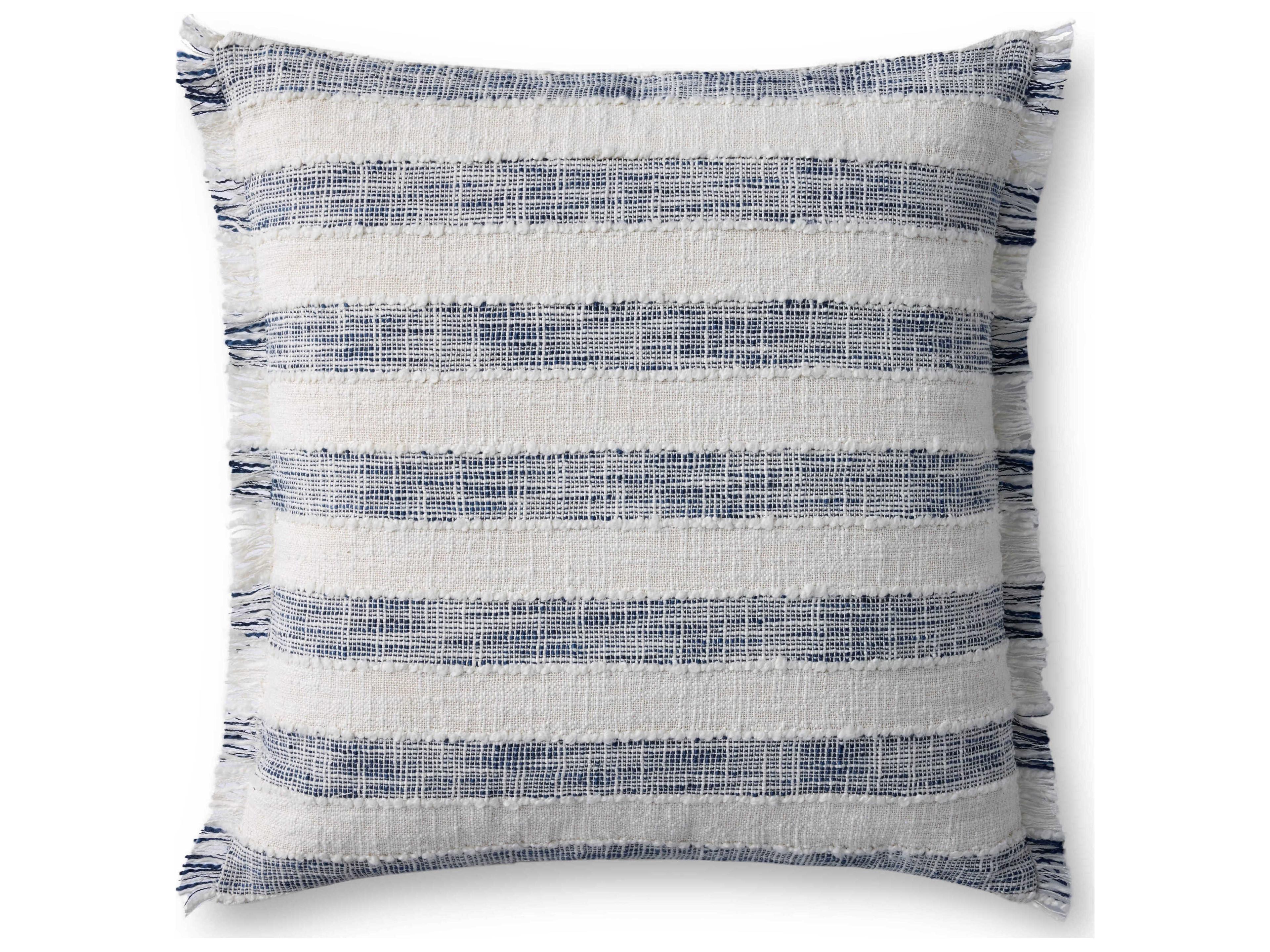 Blue Ivory 22" x 22" Pillow