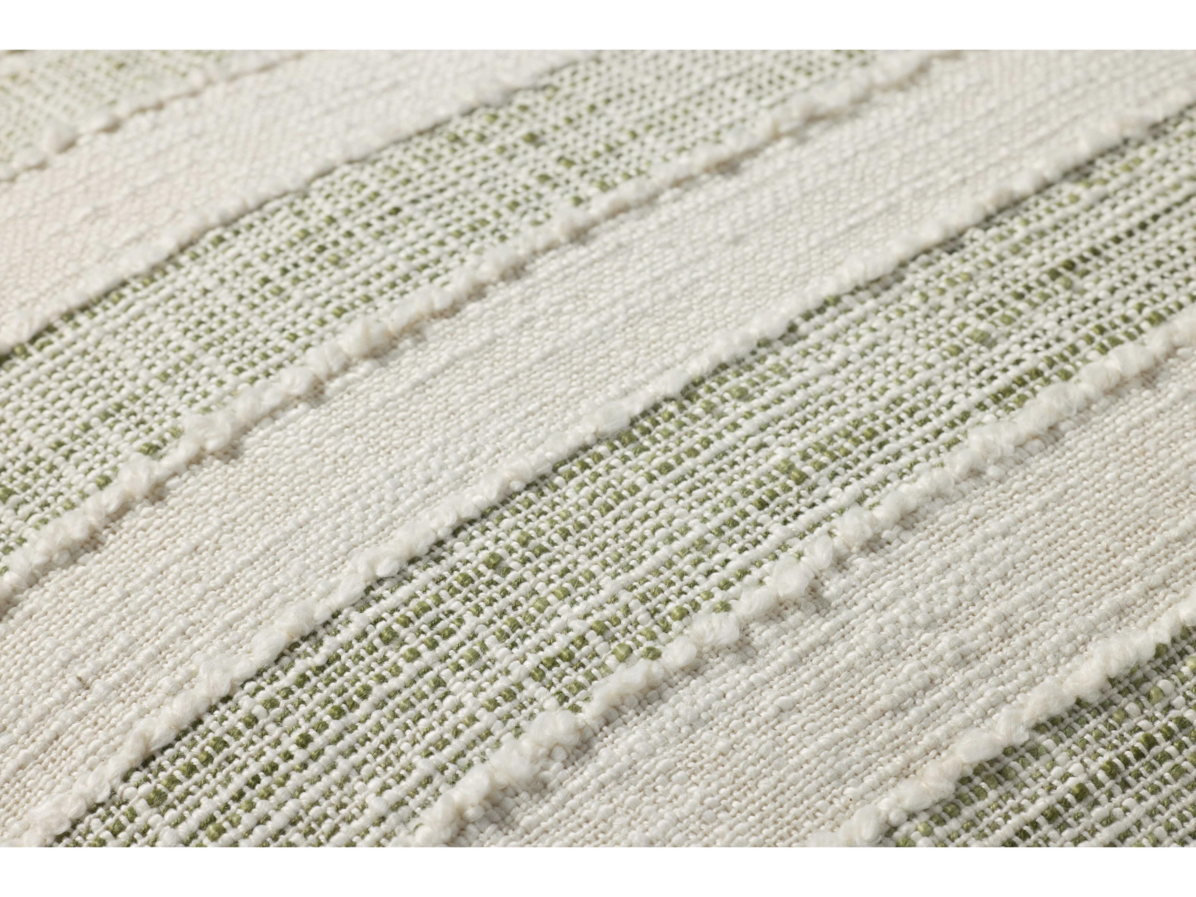 Loloi Rugs Green Ivory 22" x 22" Pillow