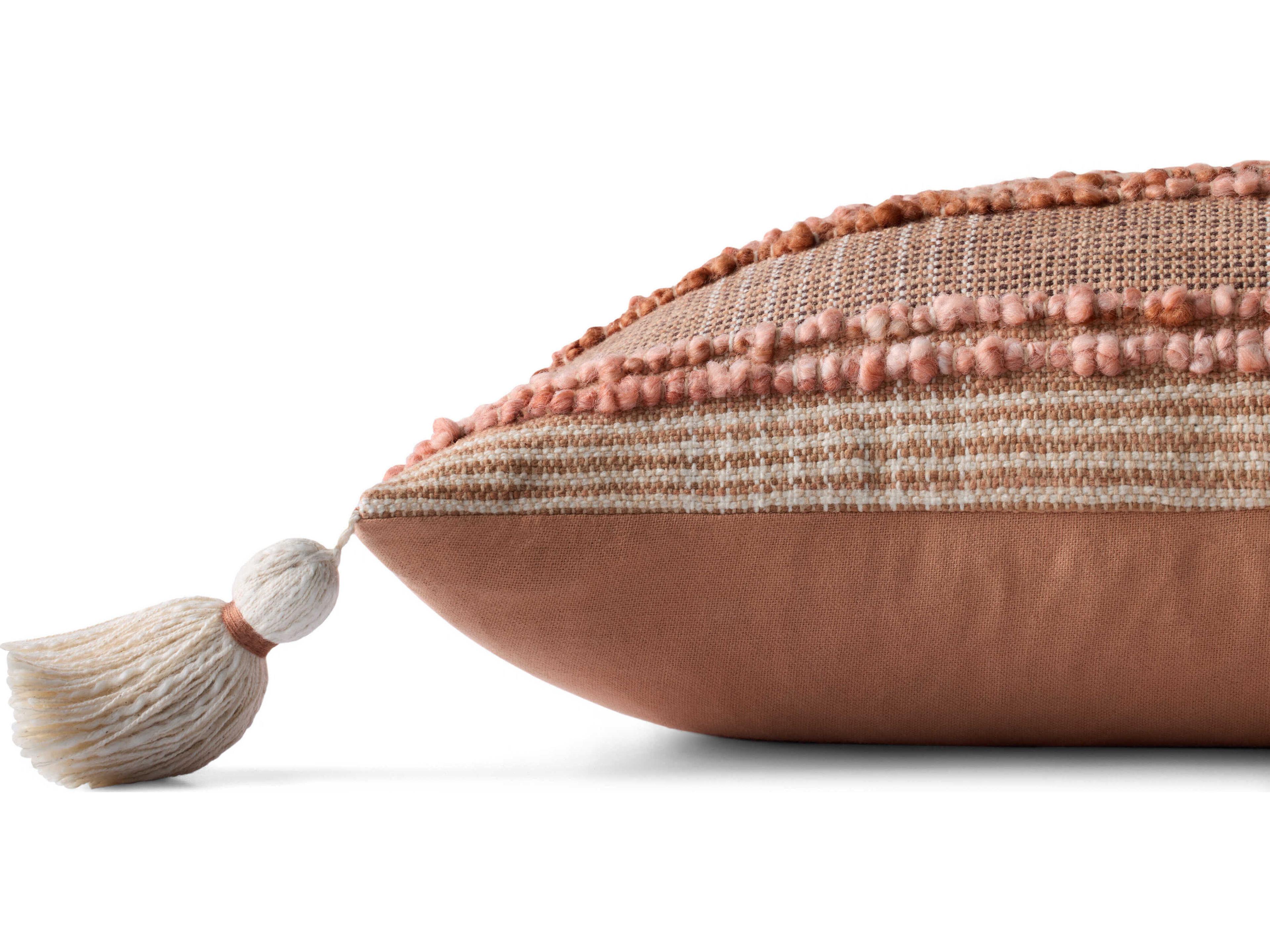 Loloi Rugs Rust Multicolored 27" x 12" Pillow