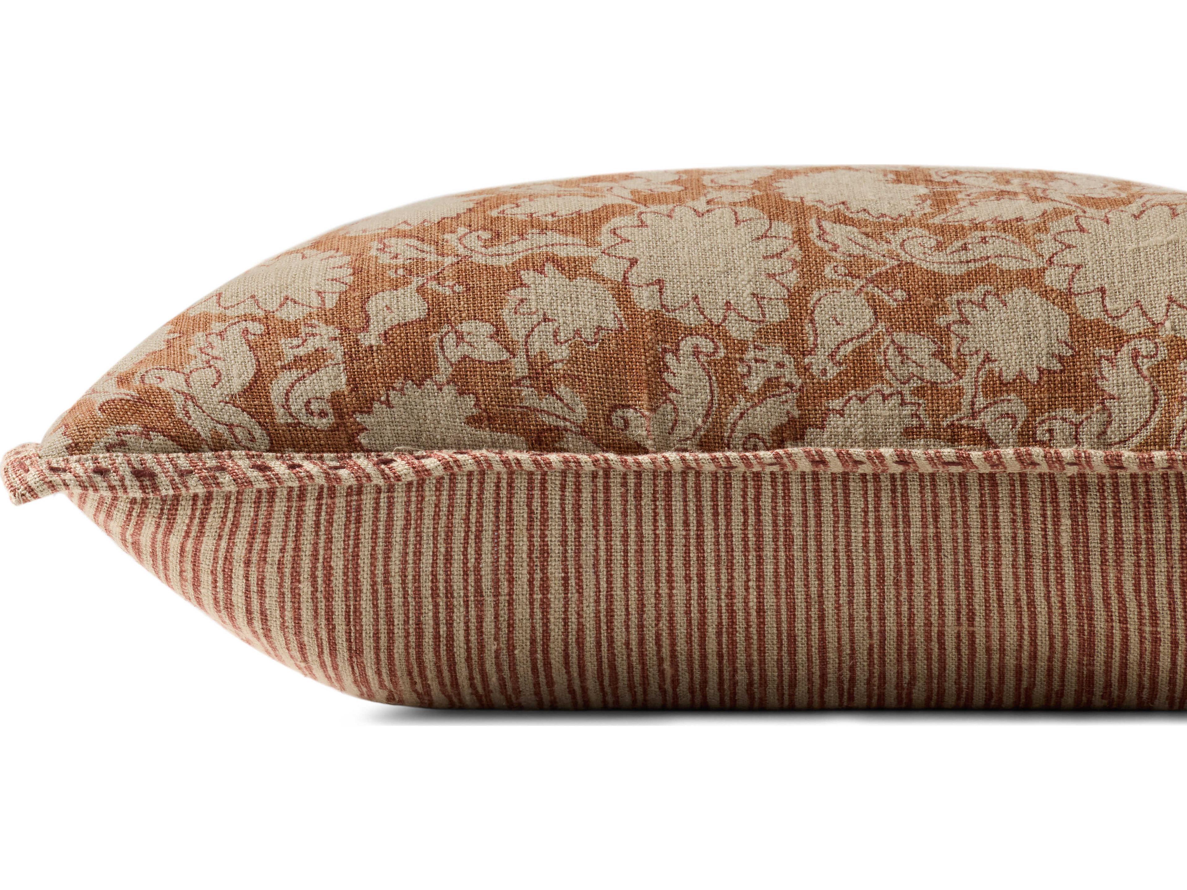 Loloi Rugs Rust Pillow