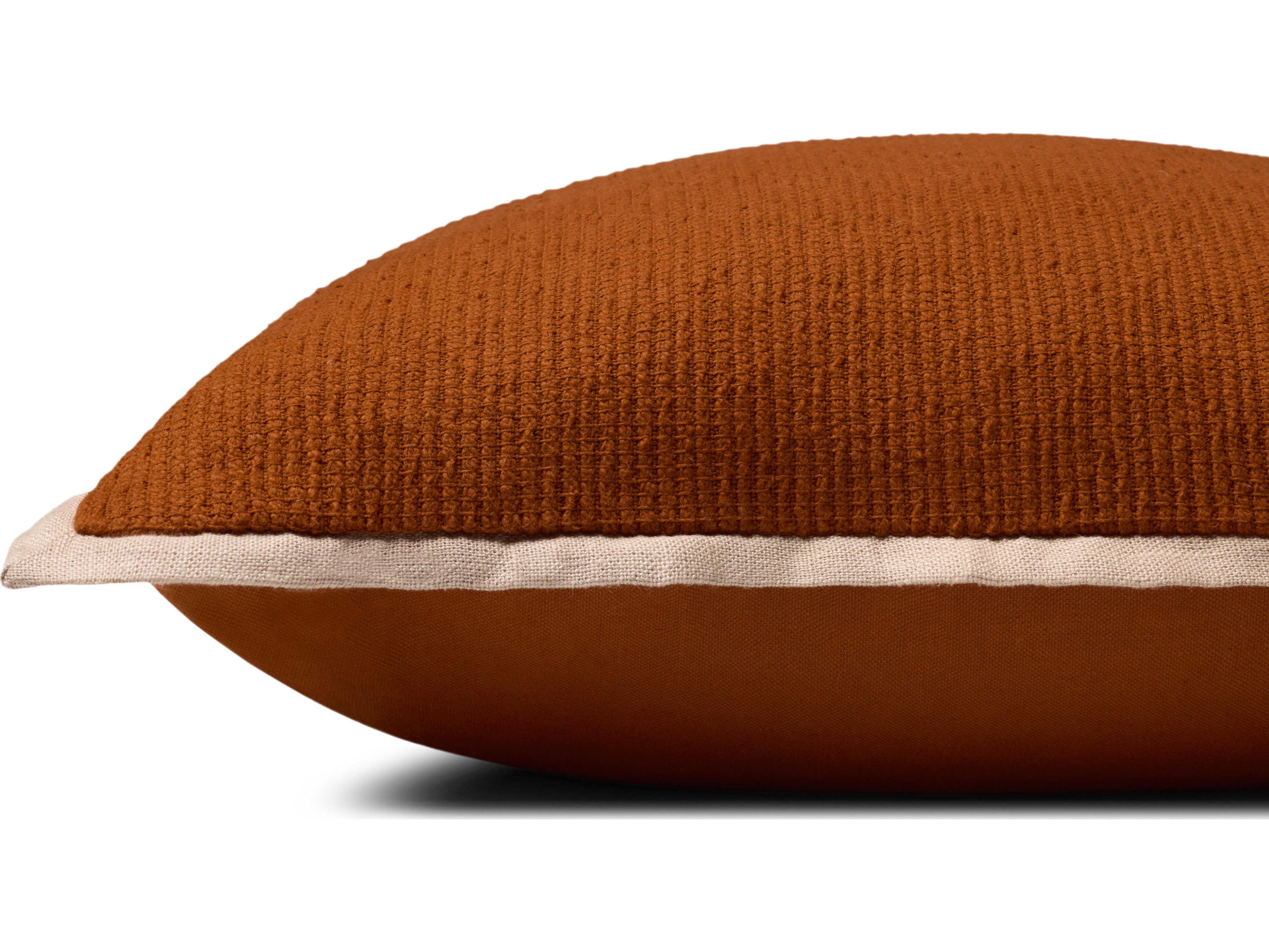 Loloi Rugs Rust Pillow